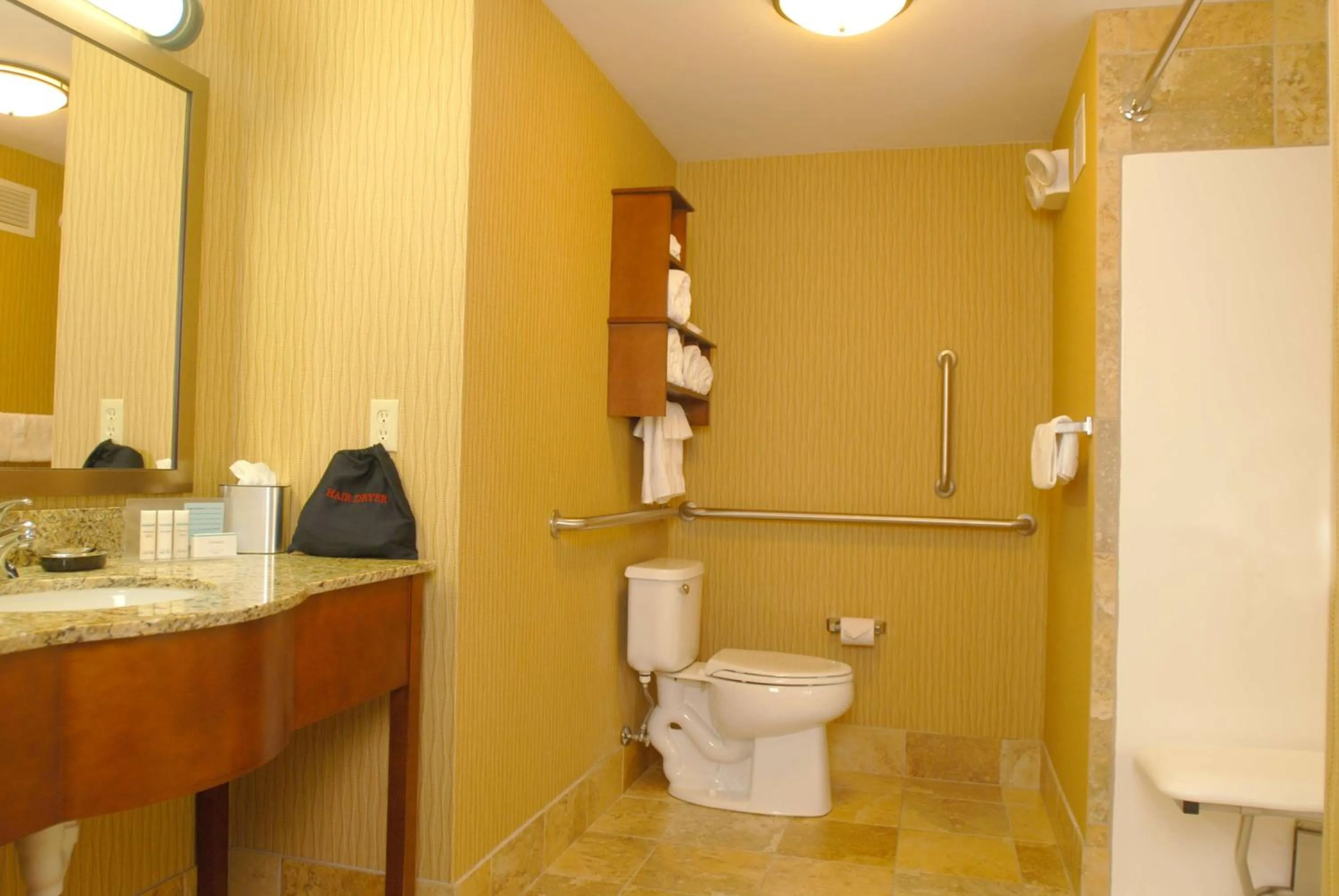 Bathroom in Hampton Inn Tomah