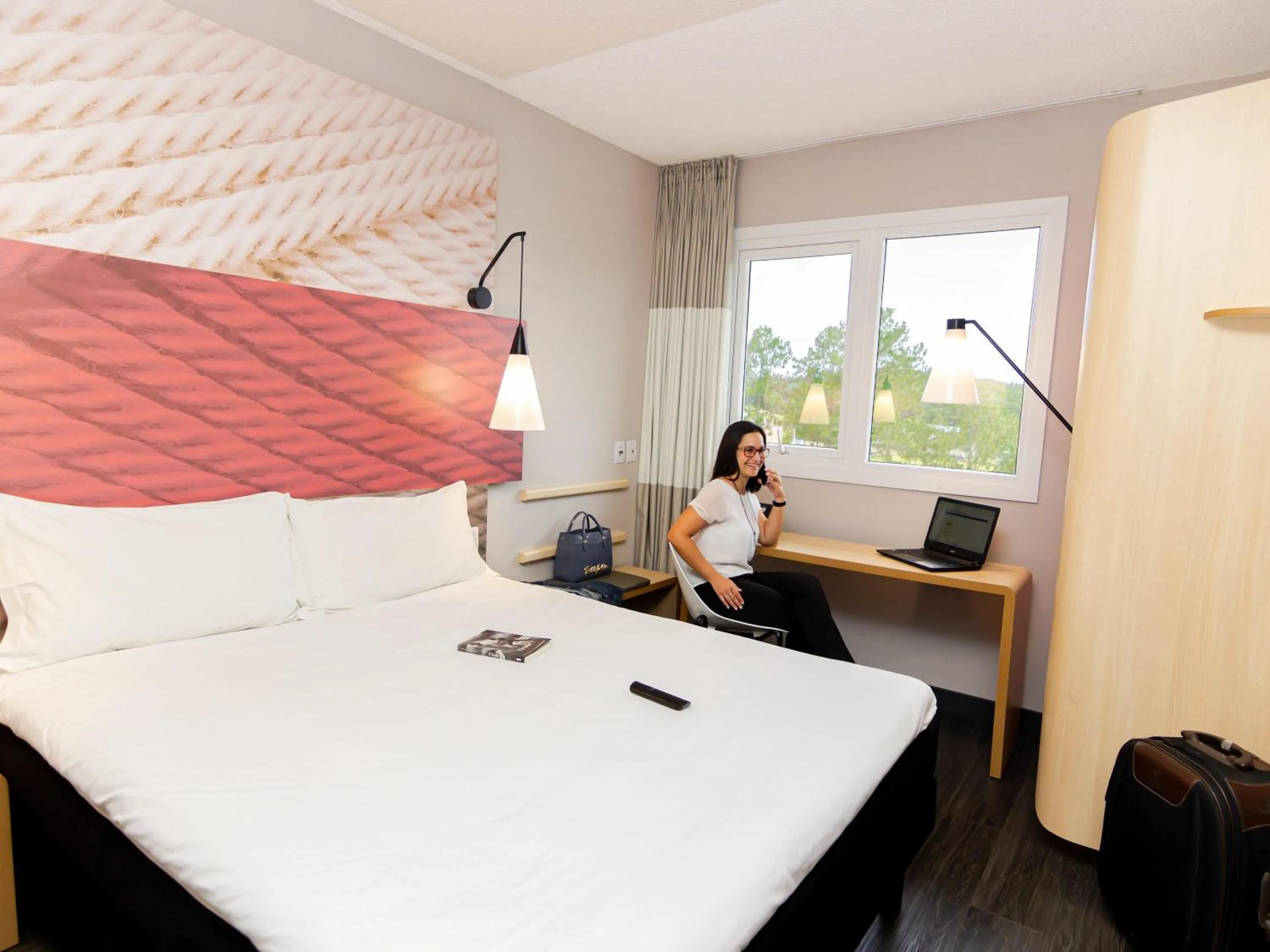 Bedroom, Bed in ibis Igrejinha