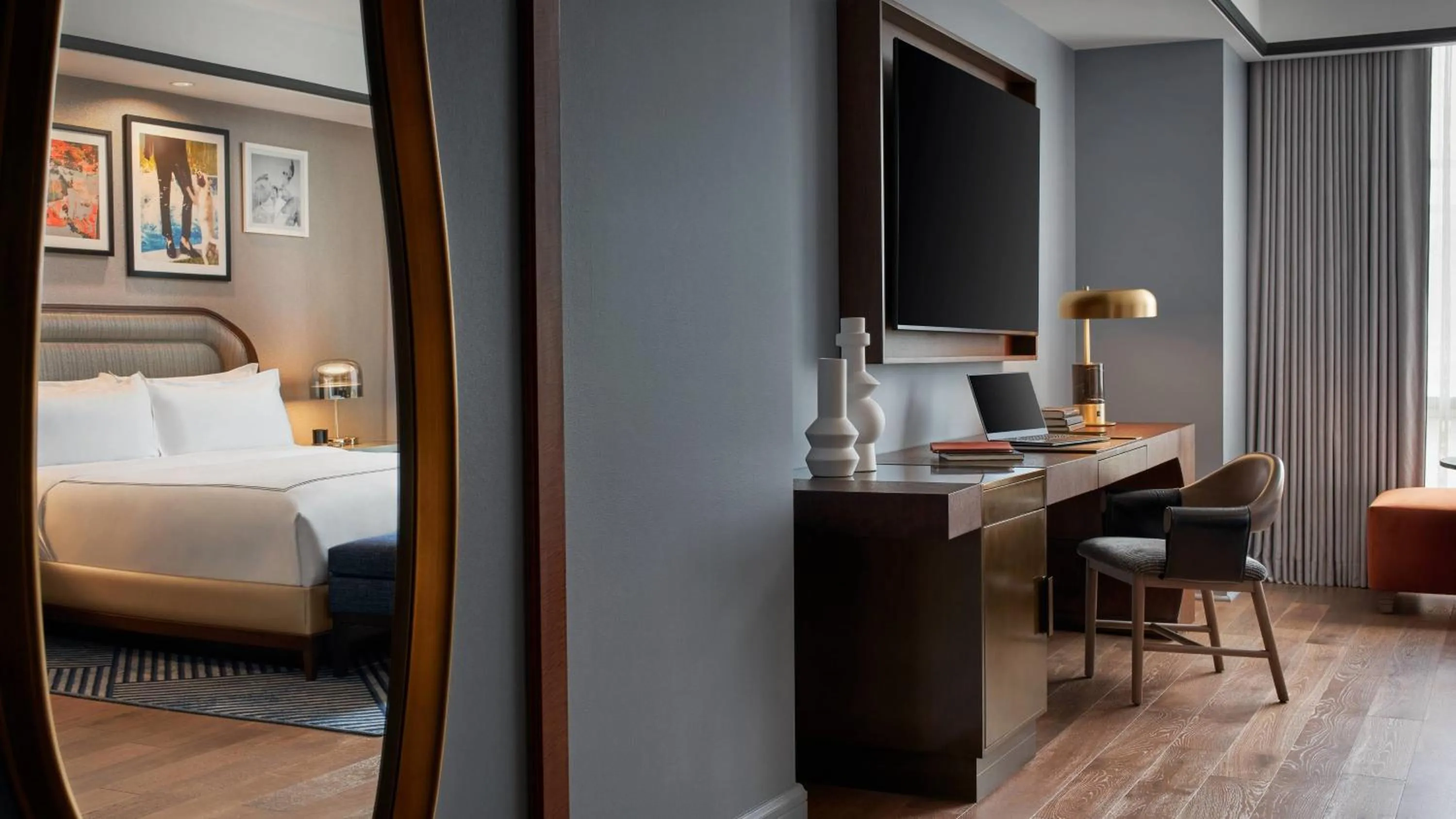 Bedroom, Bed in The Opus Westchester, Autograph Collection