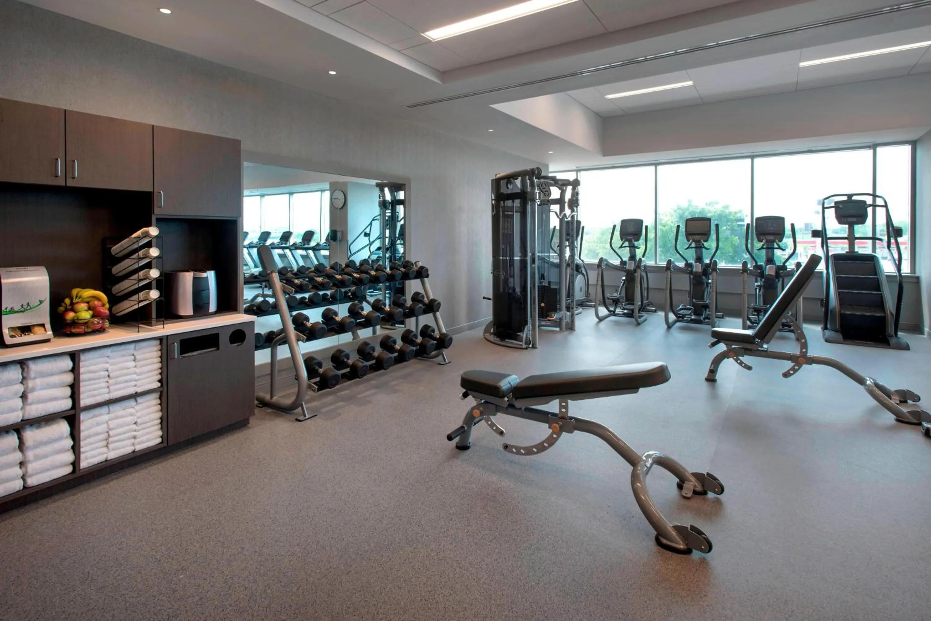 Fitness centre/facilities in Philadelphia Airport Marriott