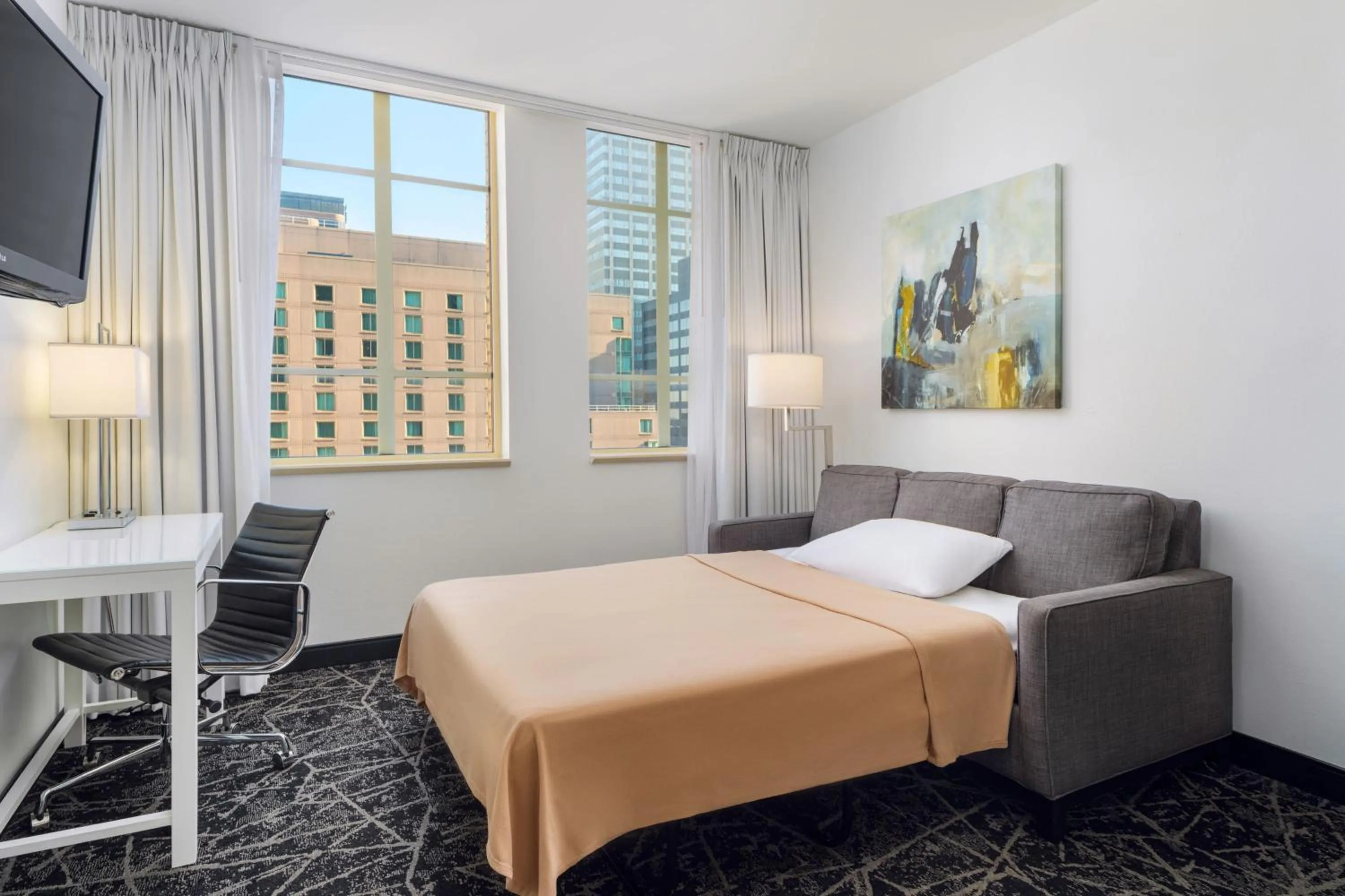 Photo of the whole room, Bed in Residence Inn by Marriott Philadelphia Center City