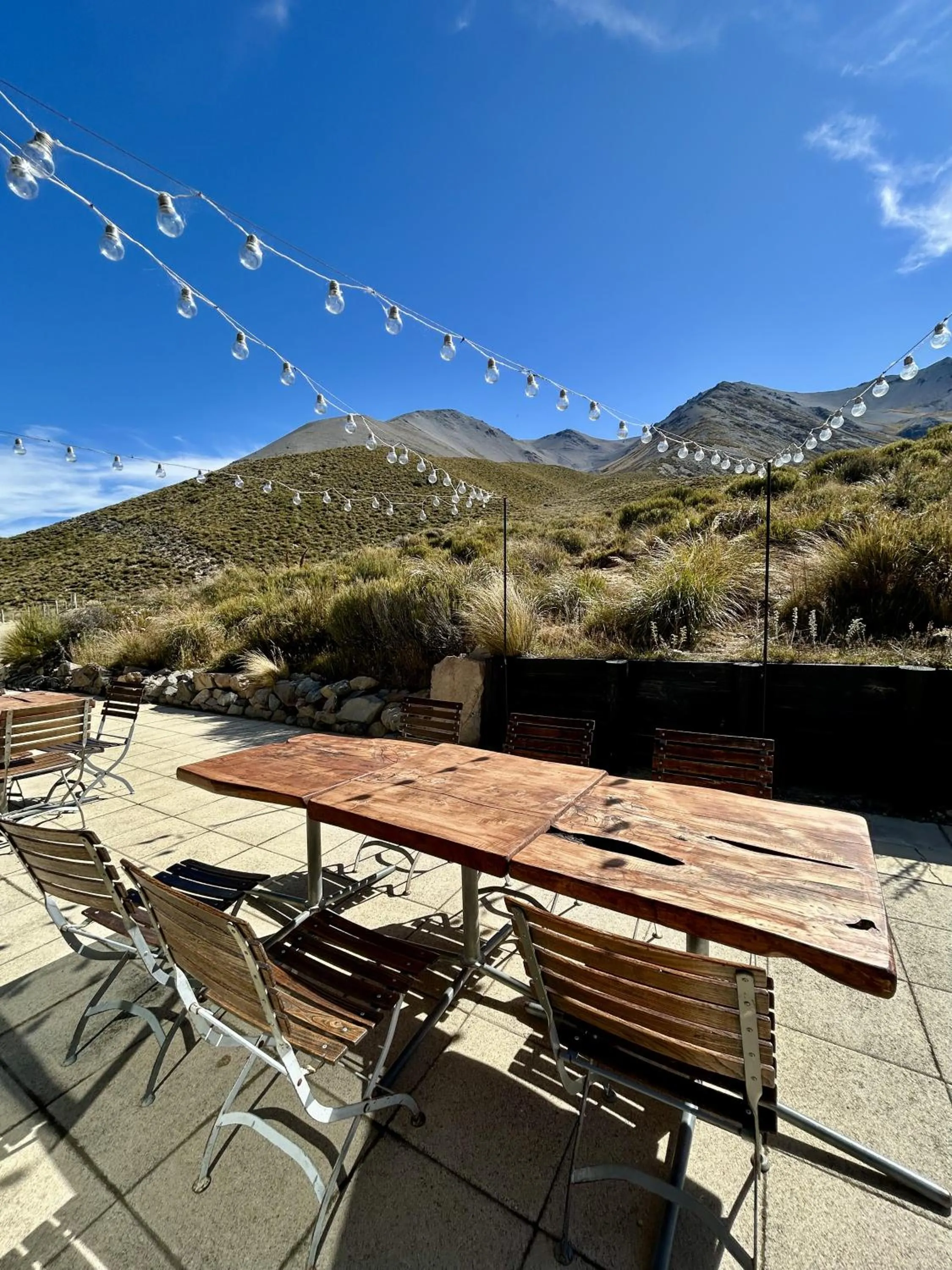 Patio in Porters Lodge