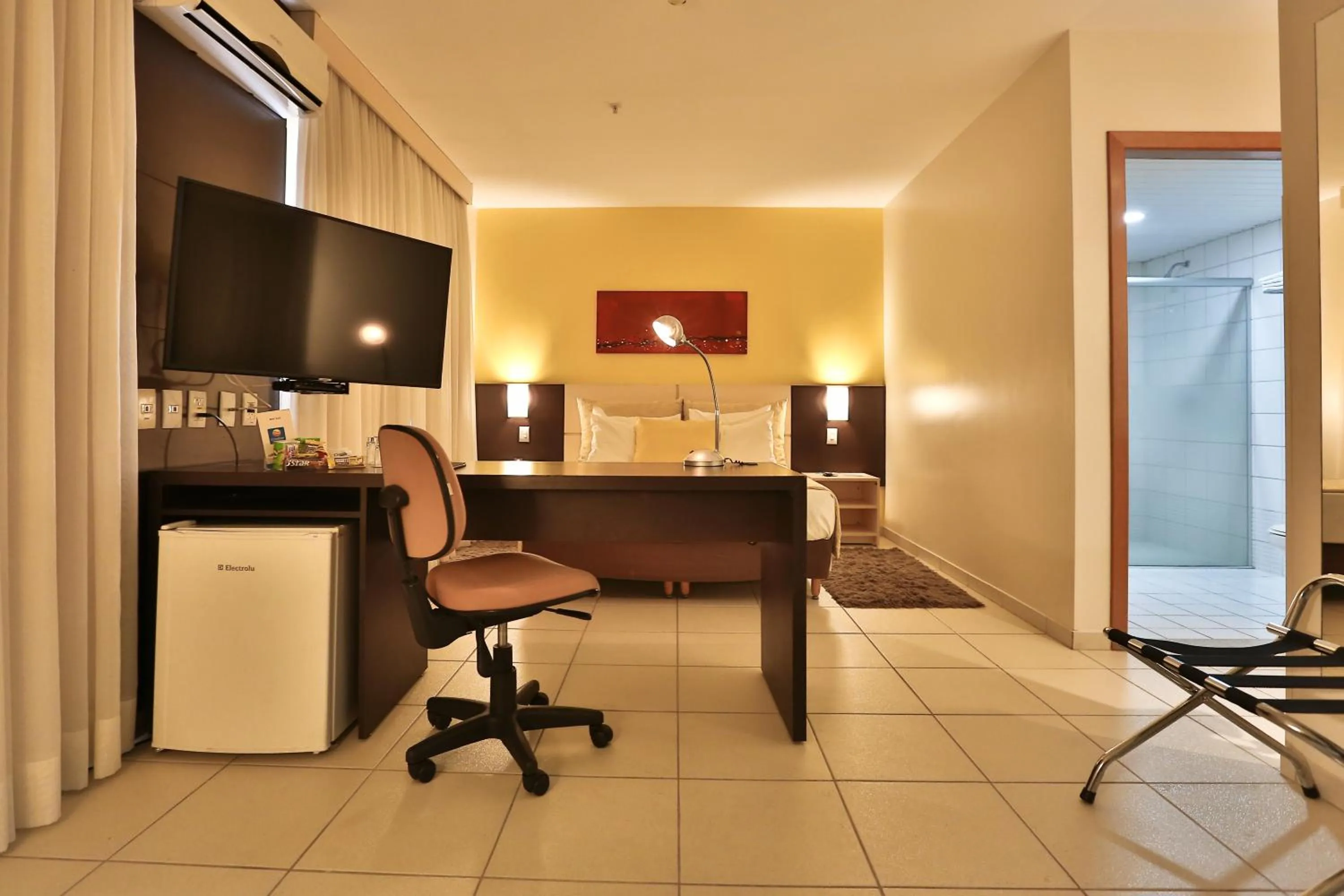 Living room in Comfort Hotel Goiânia