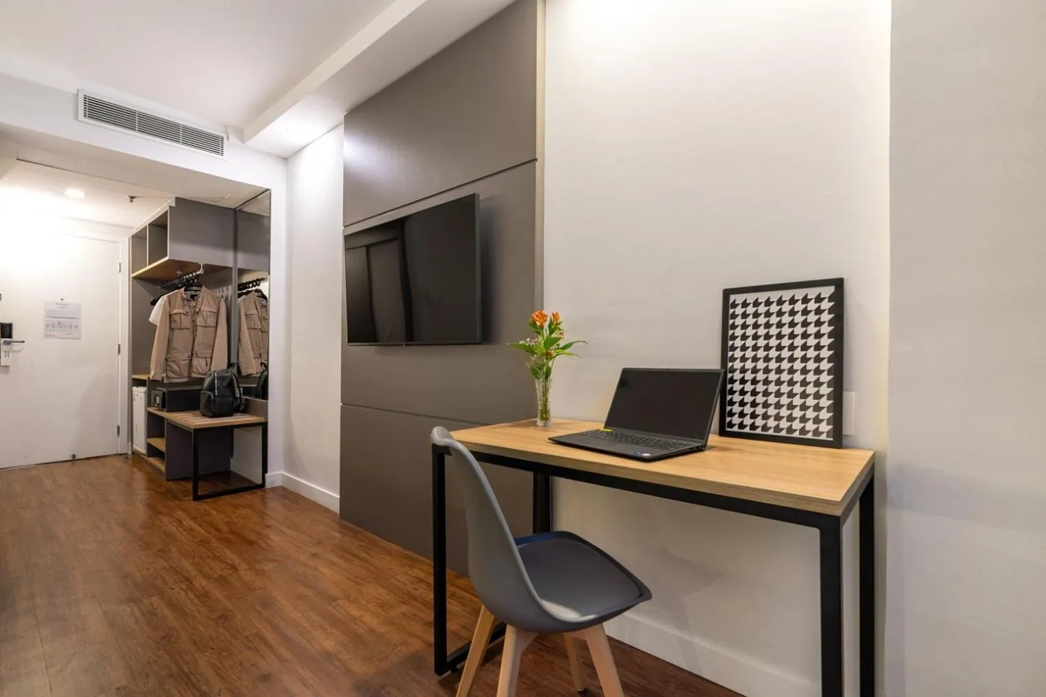 Bedroom in Intercity São Paulo Berrini