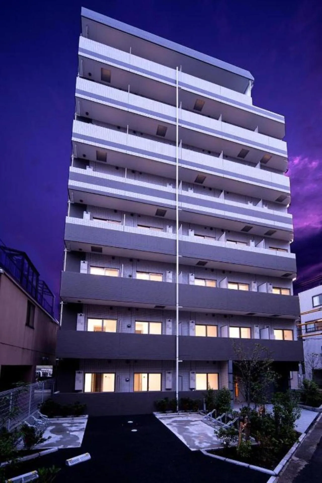 Property building in Voga Corte Chidoricho