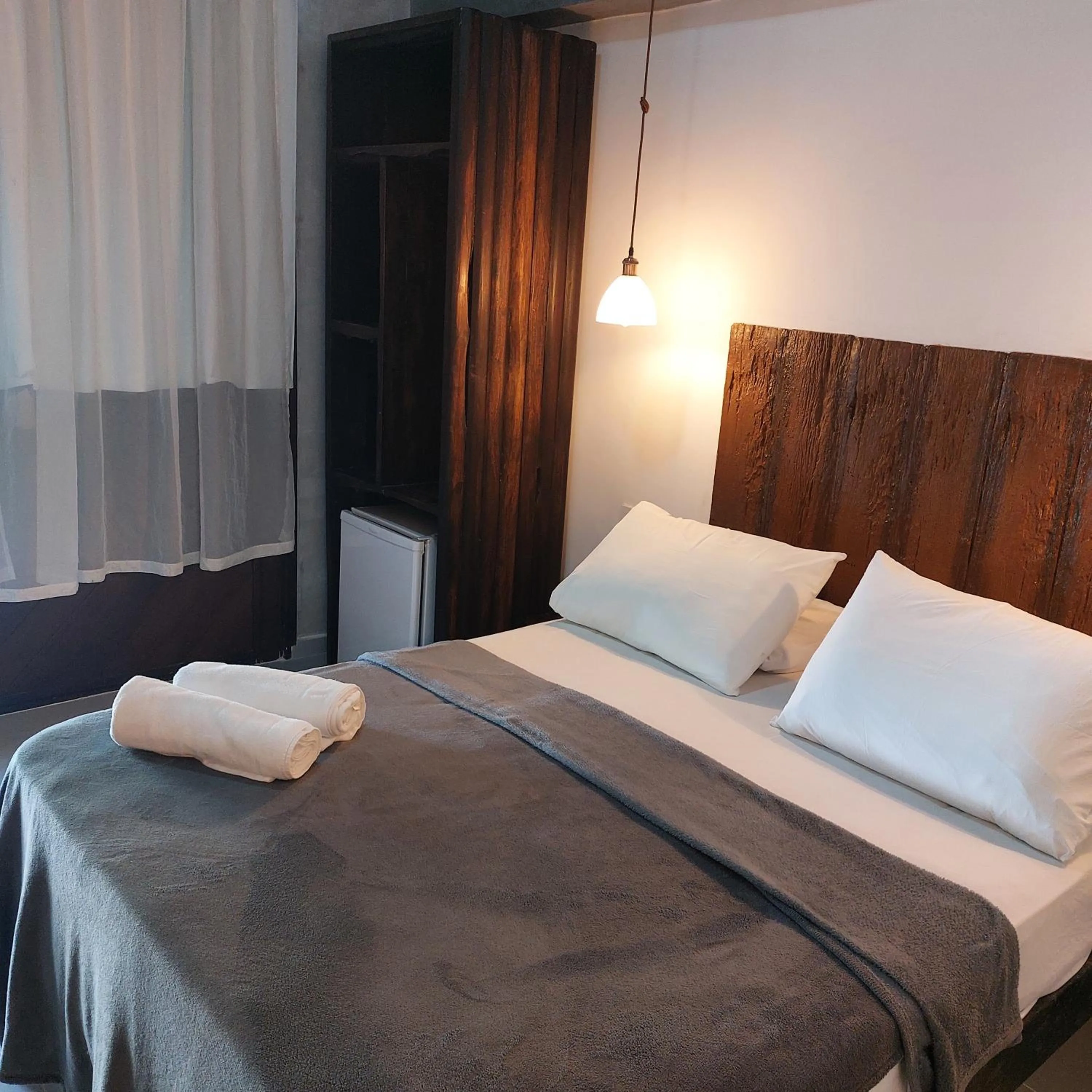 Bed in Pousada Marajoara - Pipa