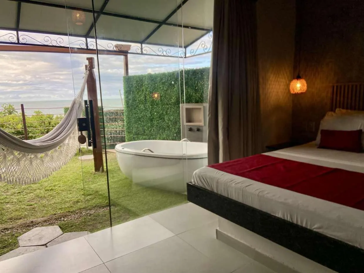 Bed in Pousada Marajoara - Pipa