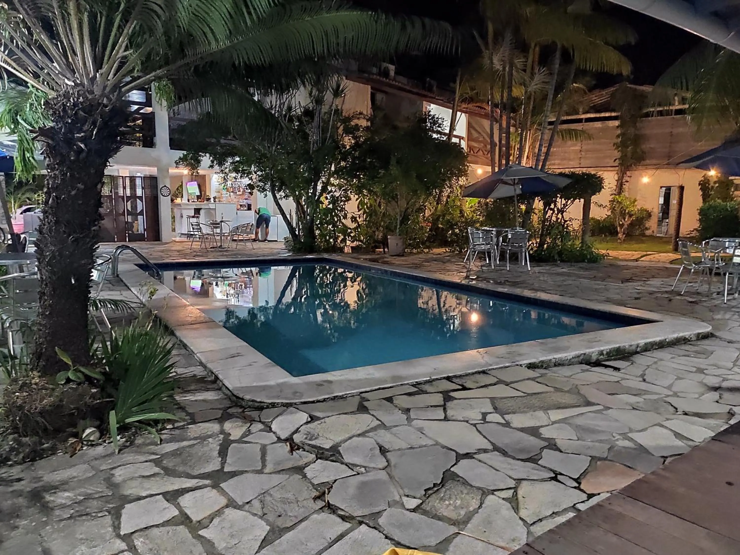 Swimming pool in Pousada Marajoara - Pipa