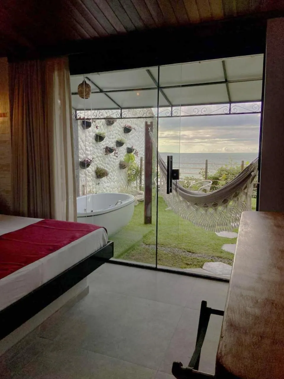 Bed in Pousada Marajoara - Pipa