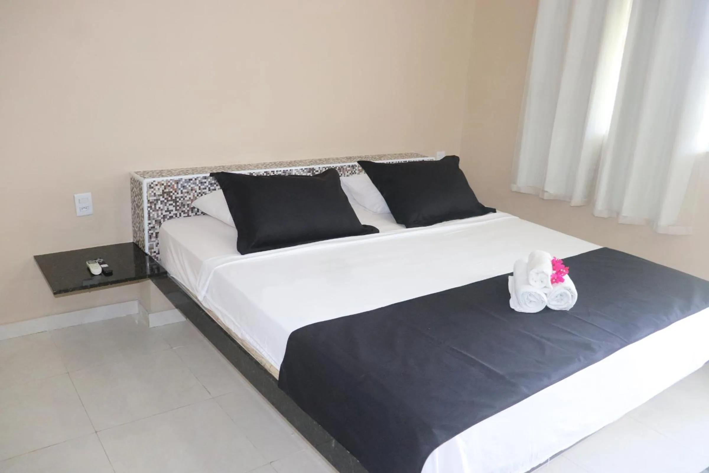 Bed in Pousada Marajoara - Pipa