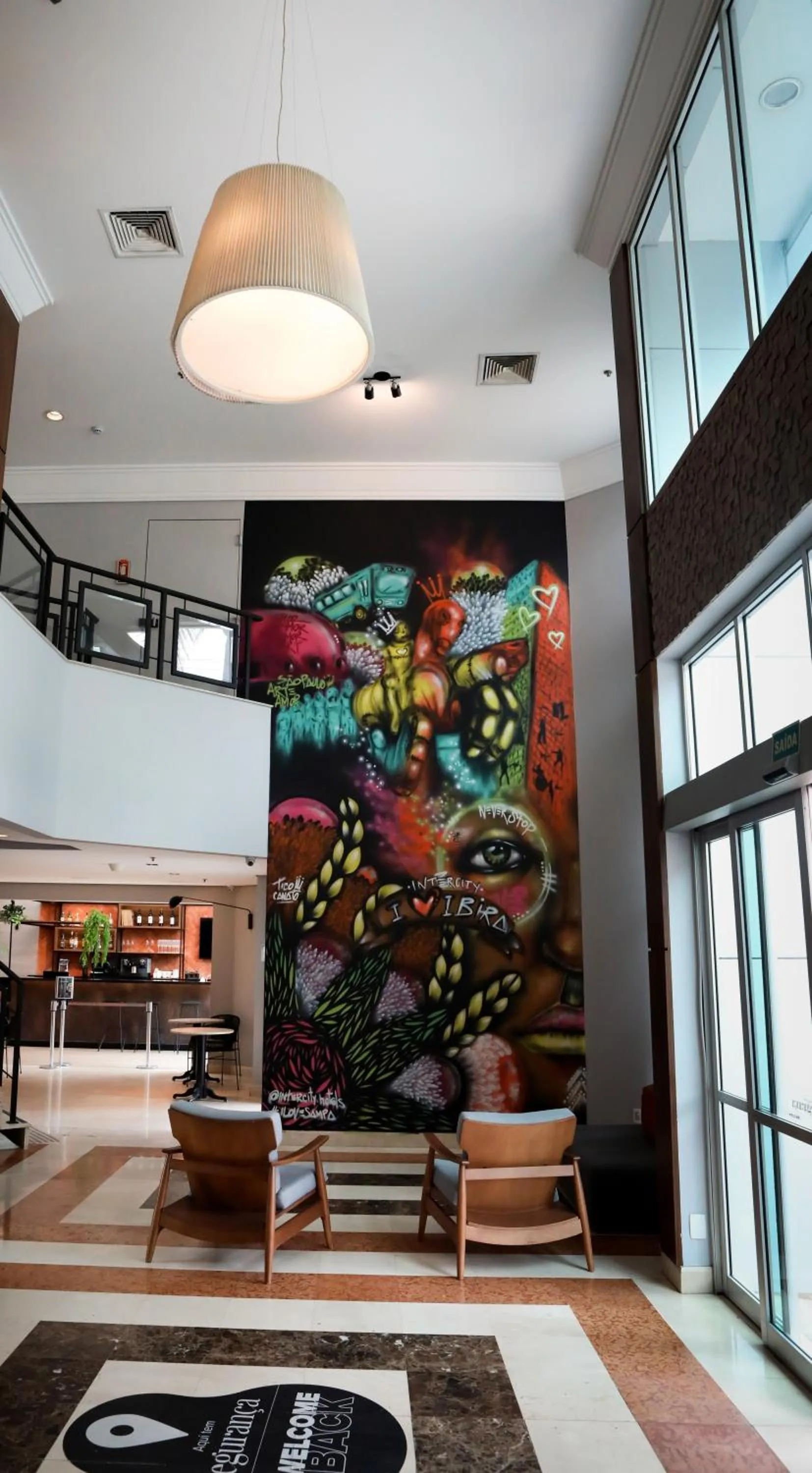 Lobby or reception in Intercity São Paulo Ibirapuera