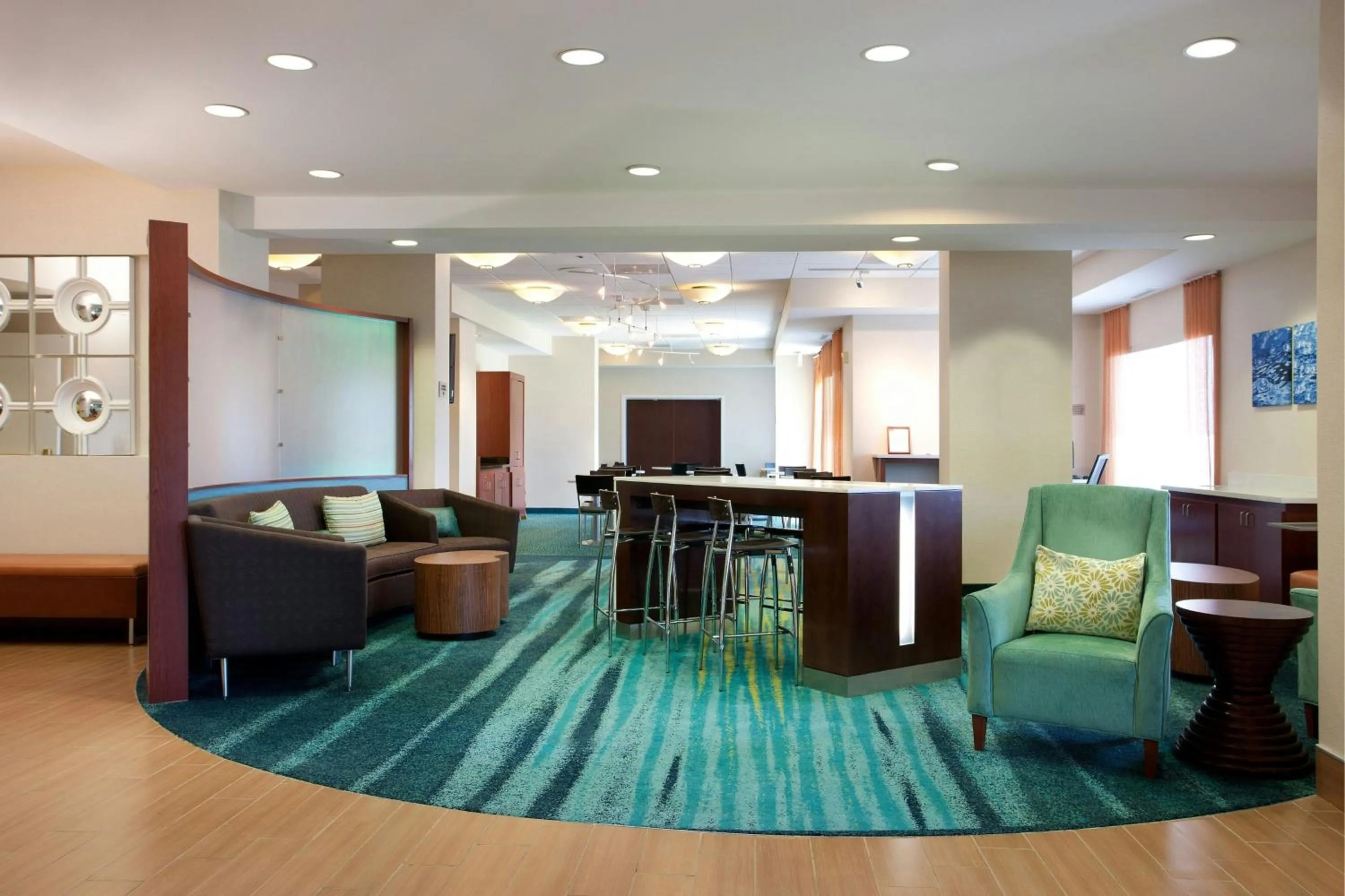 Lobby or reception in SpringHill Suites Los Angeles LAX/Manhattan Beach