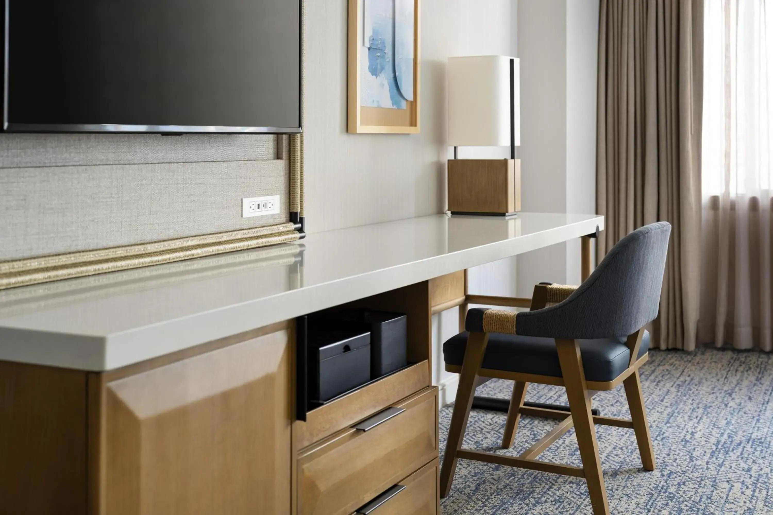 Guest room, 1 King, Bay view, Balcony in Marriott Marquis San Diego Marina Guest room, 1 King, Bay view, Balcony in Marriott Marquis San Diego Marina