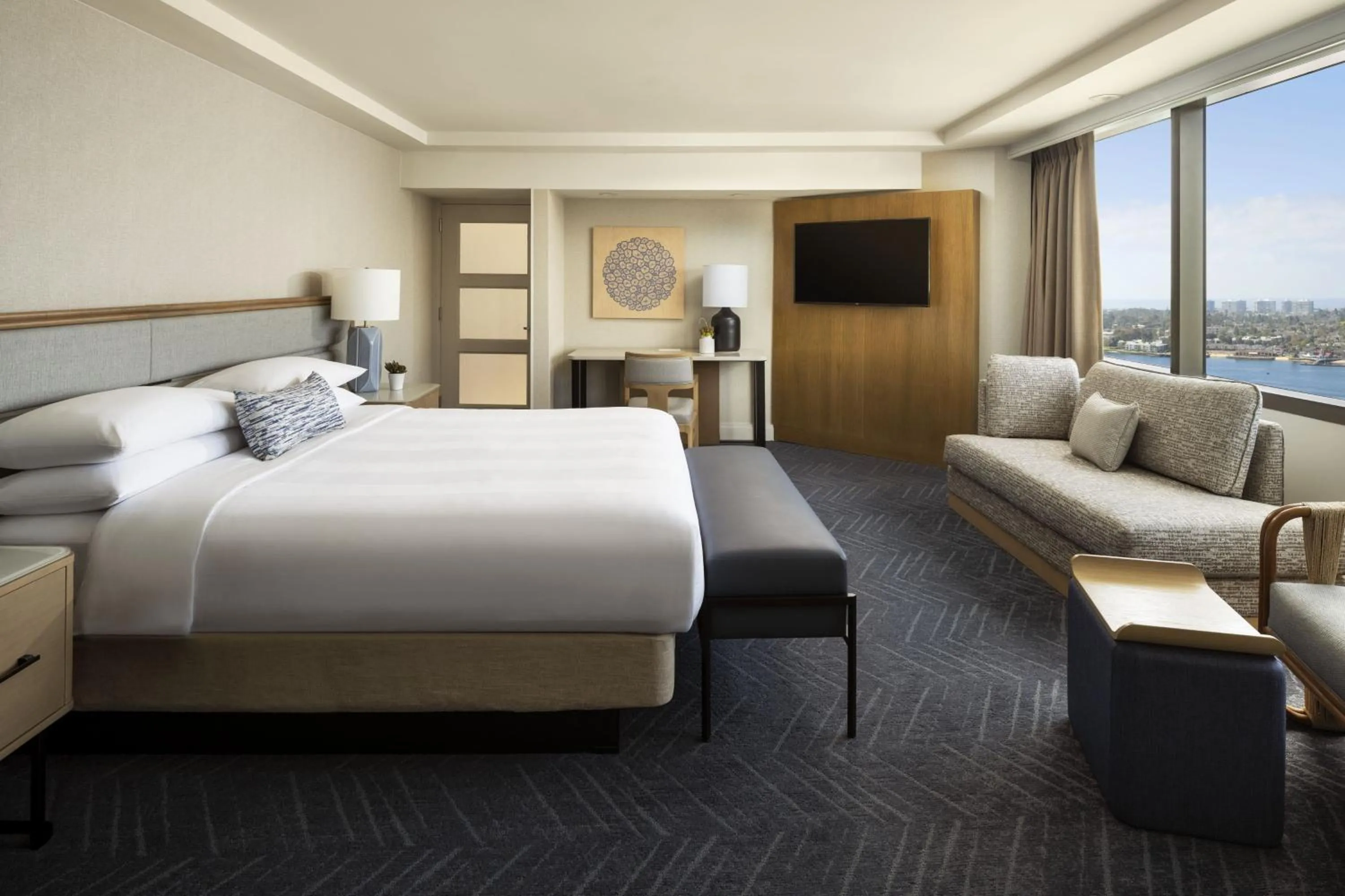 Bedroom, Bed in Marriott Marquis San Diego Marina