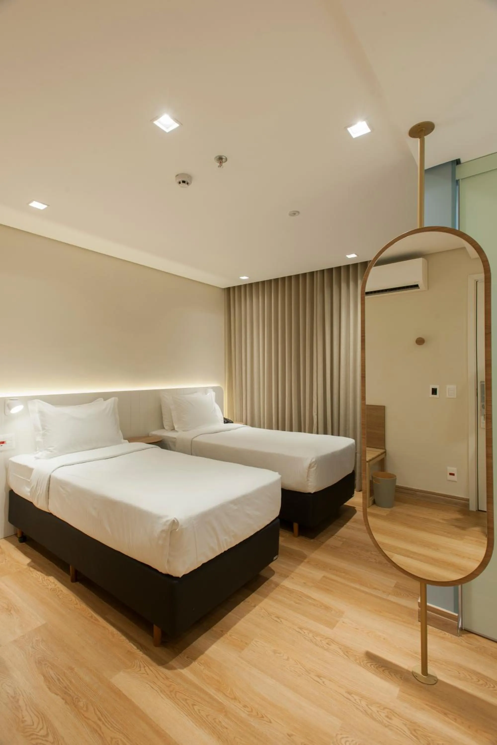 Bedroom, Bed in Intercity Florianopolis