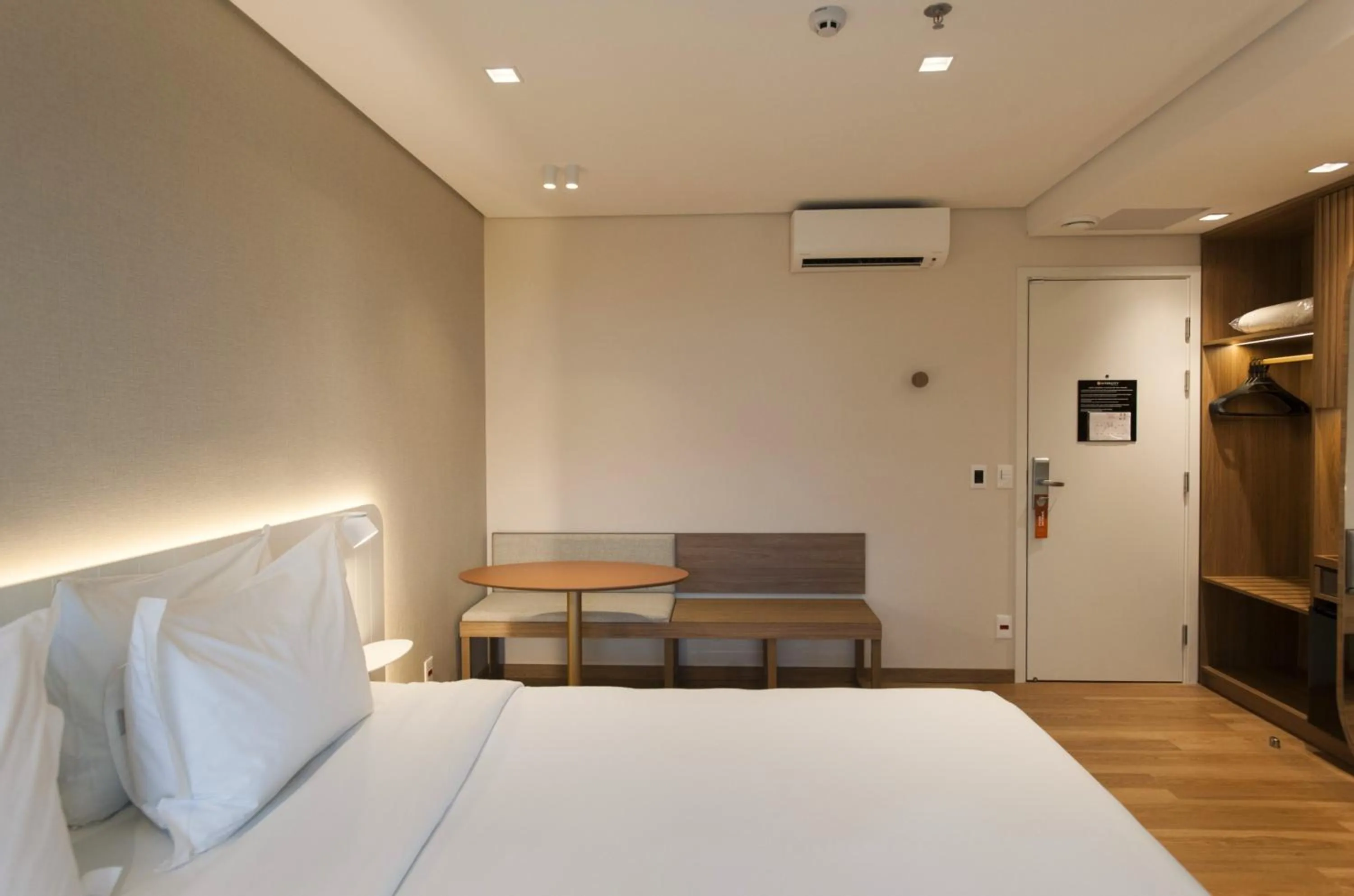 Bedroom, Bed in Intercity Florianopolis