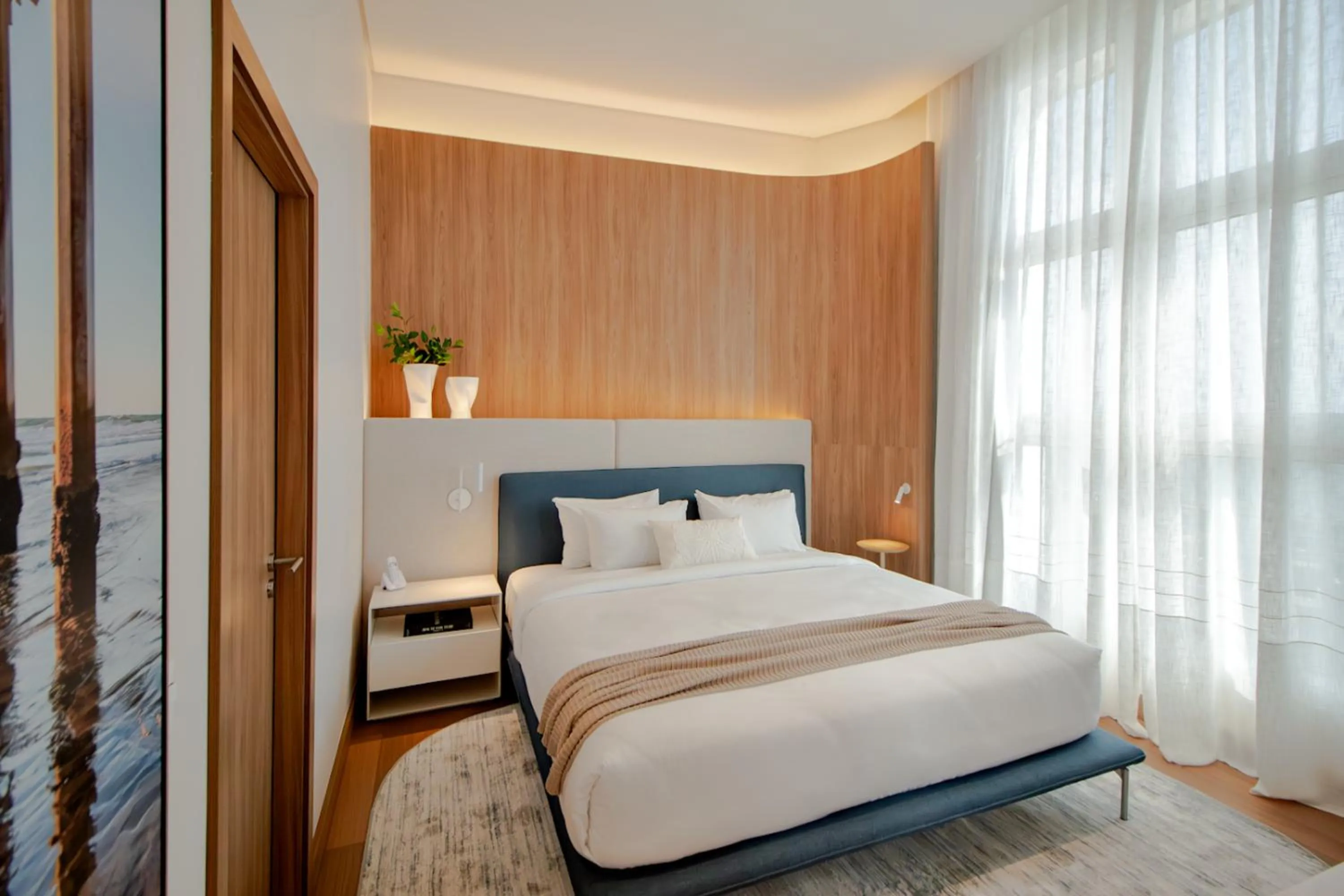 Bedroom, Bed in Intercity Florianopolis