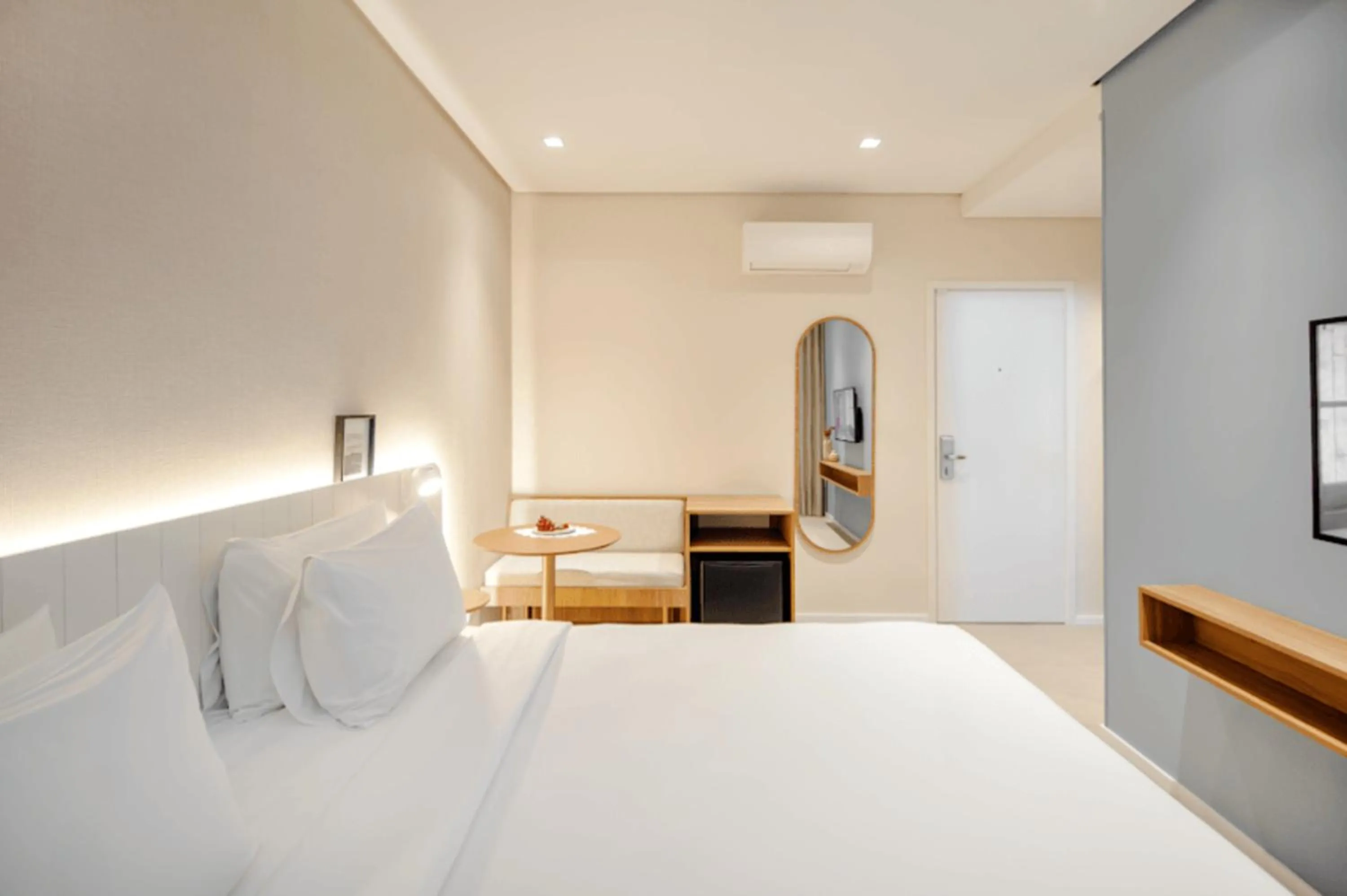 Bedroom, Bed in Intercity Florianopolis