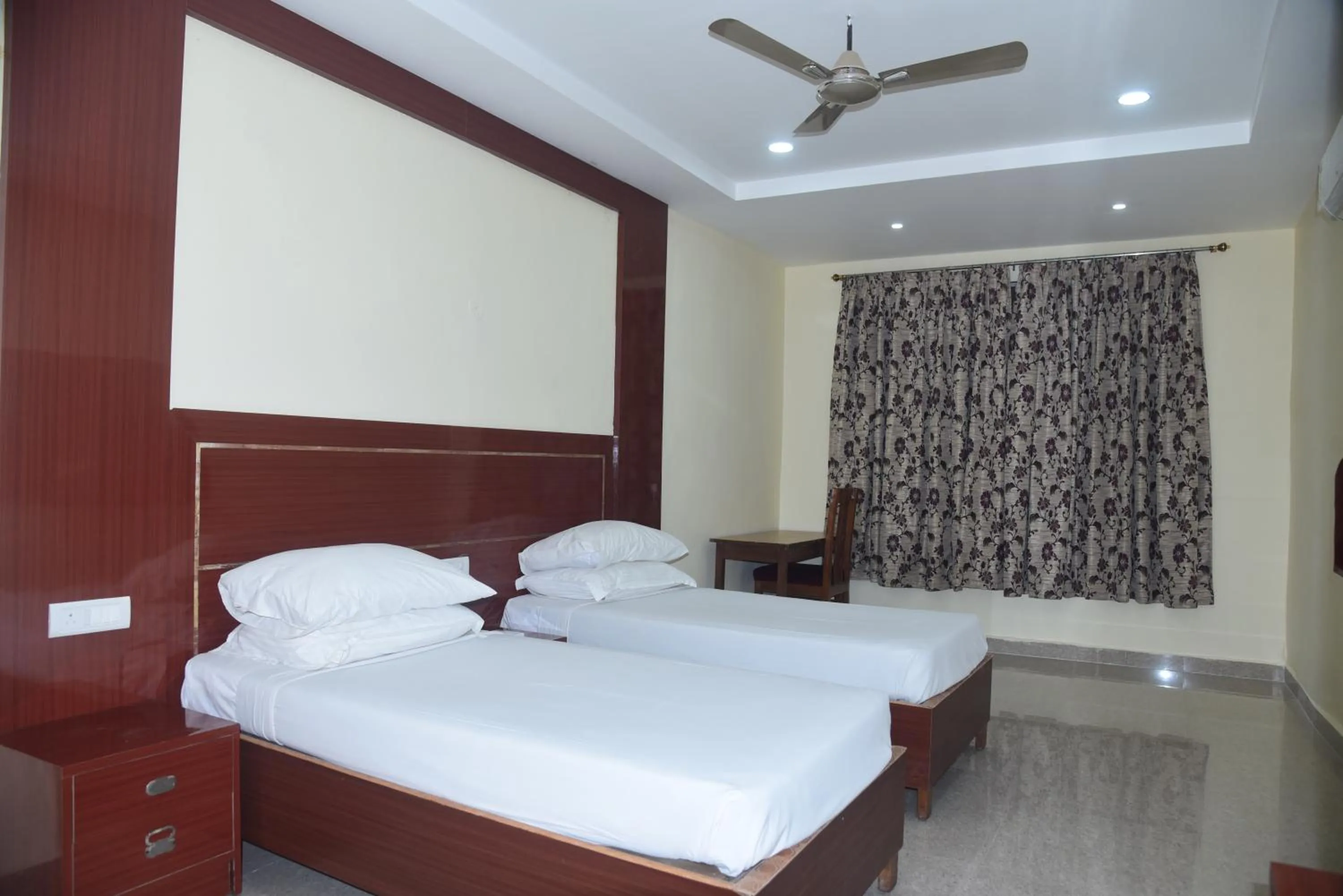 Bed in Indo Hokke Hotel