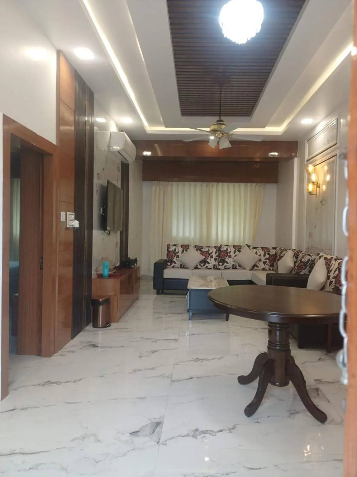 Seating area in Indo Hokke Hotel