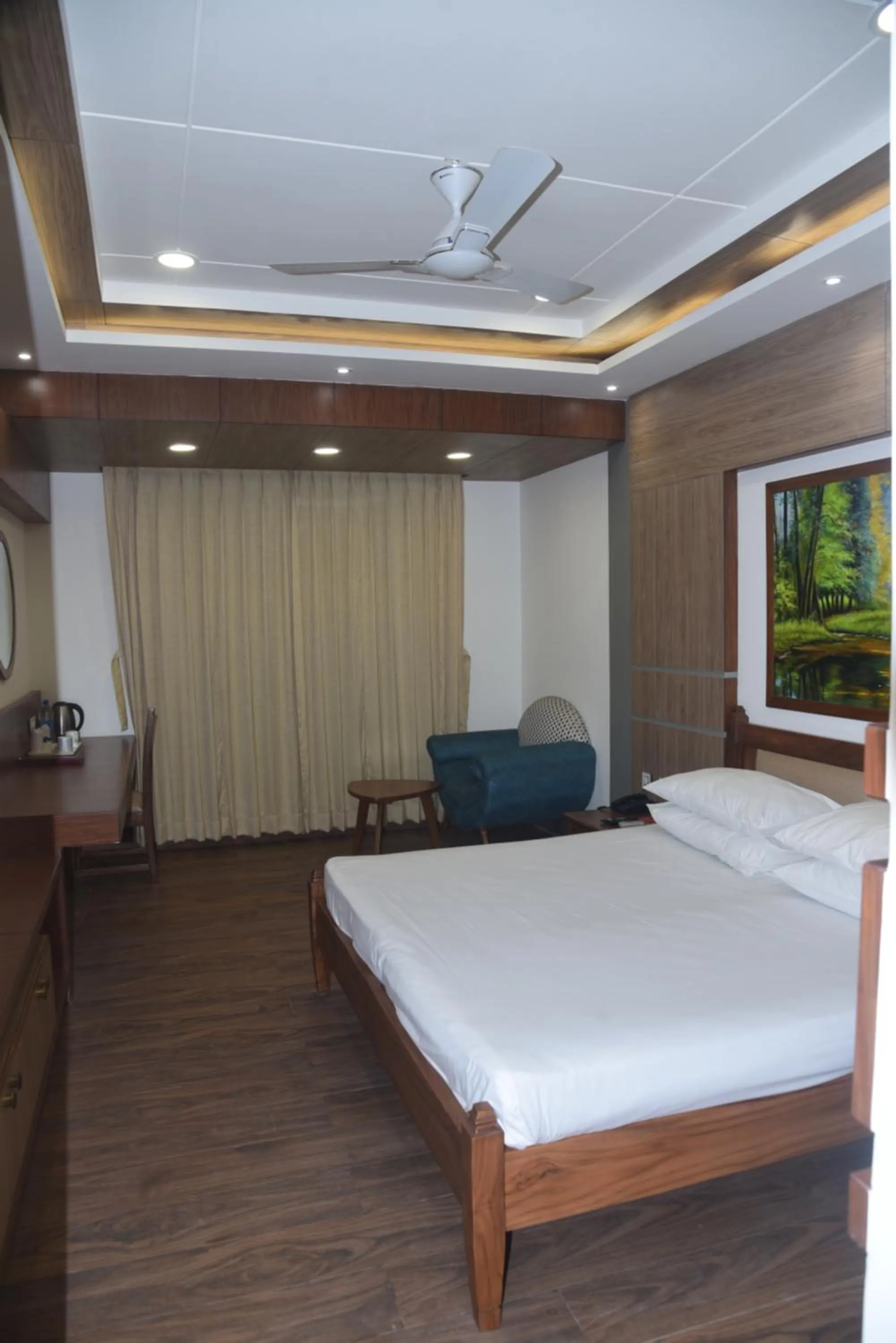 Bed in Indo Hokke Hotel