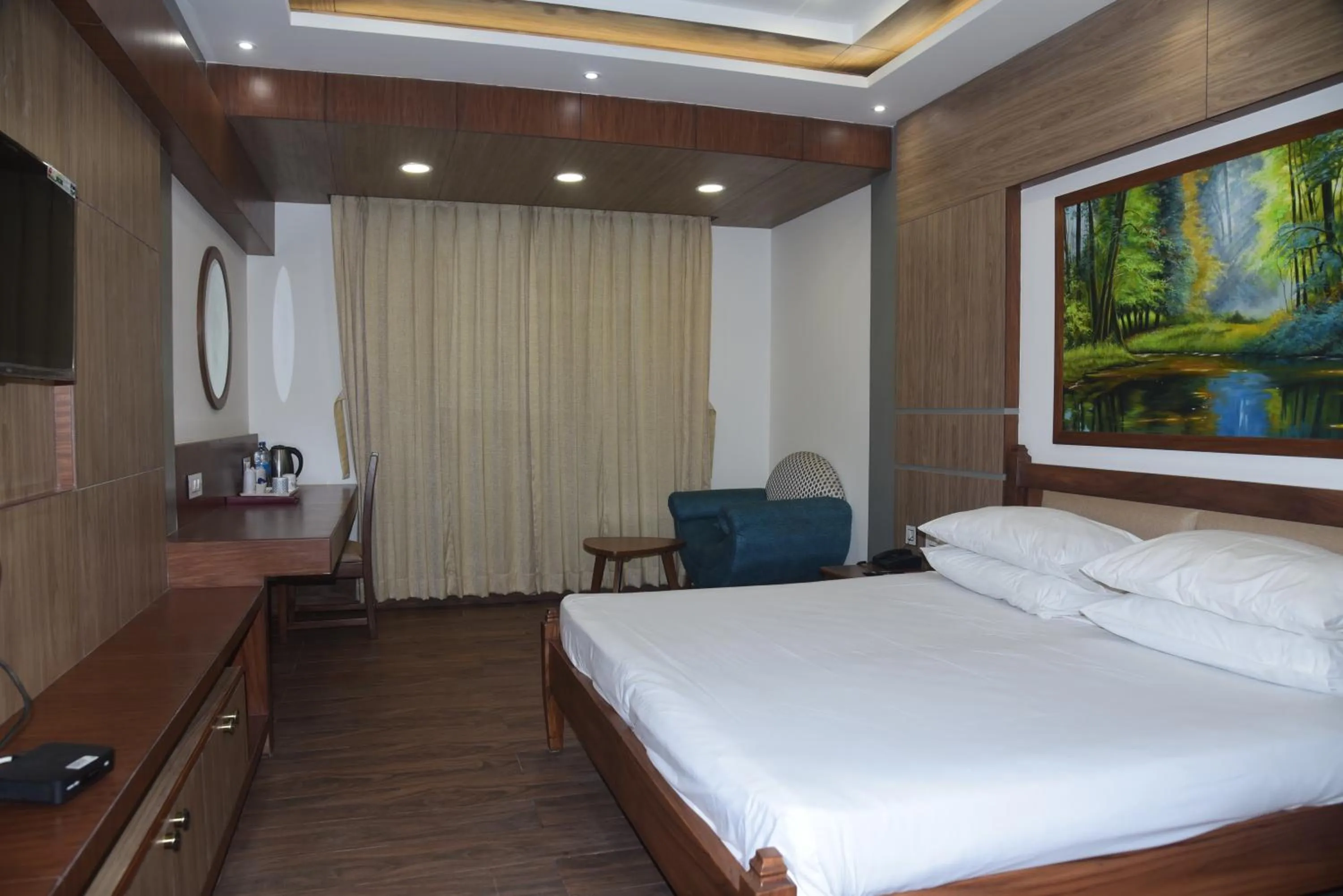 Bed in Indo Hokke Hotel