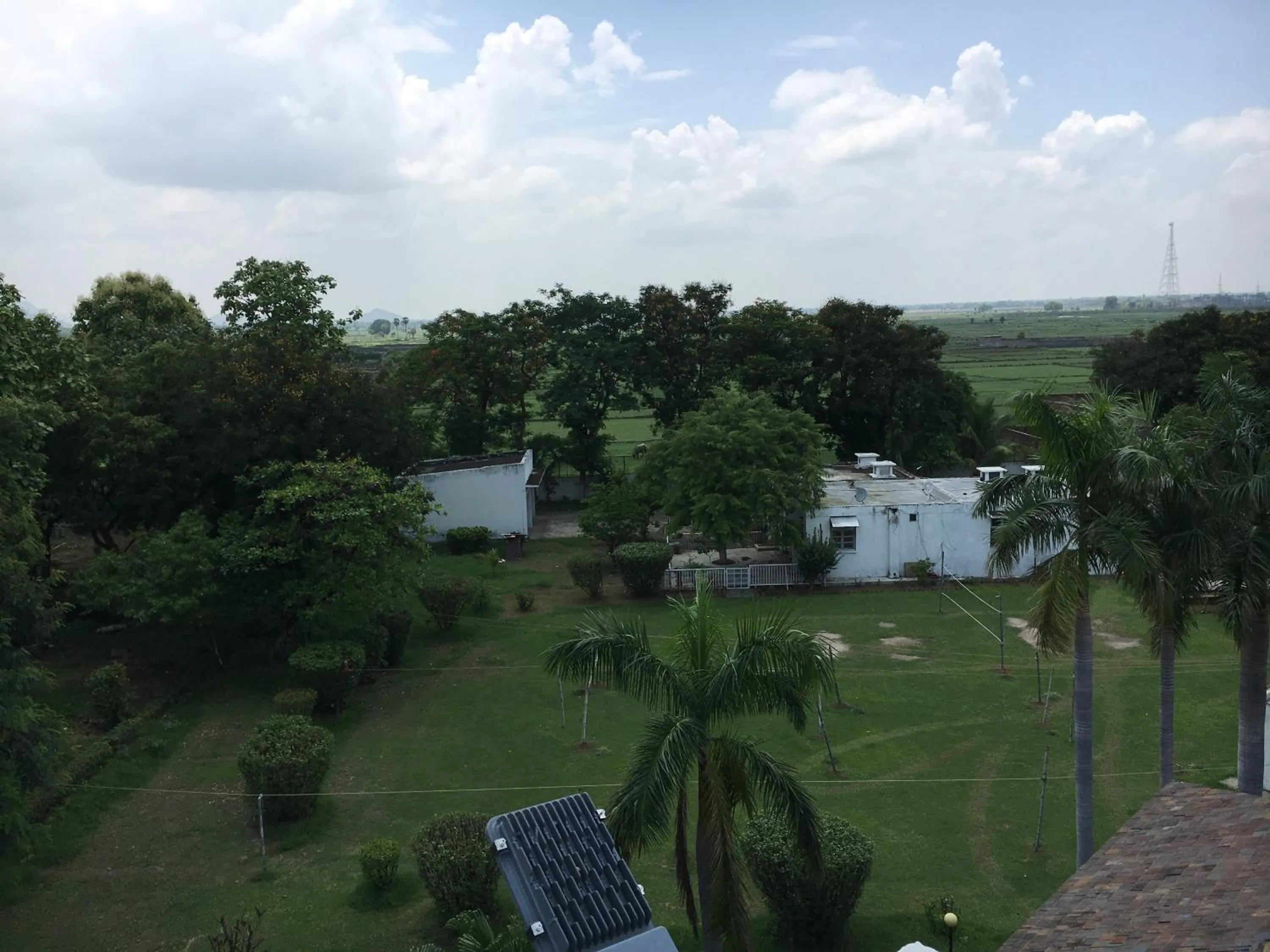 Garden view in Indo Hokke Hotel