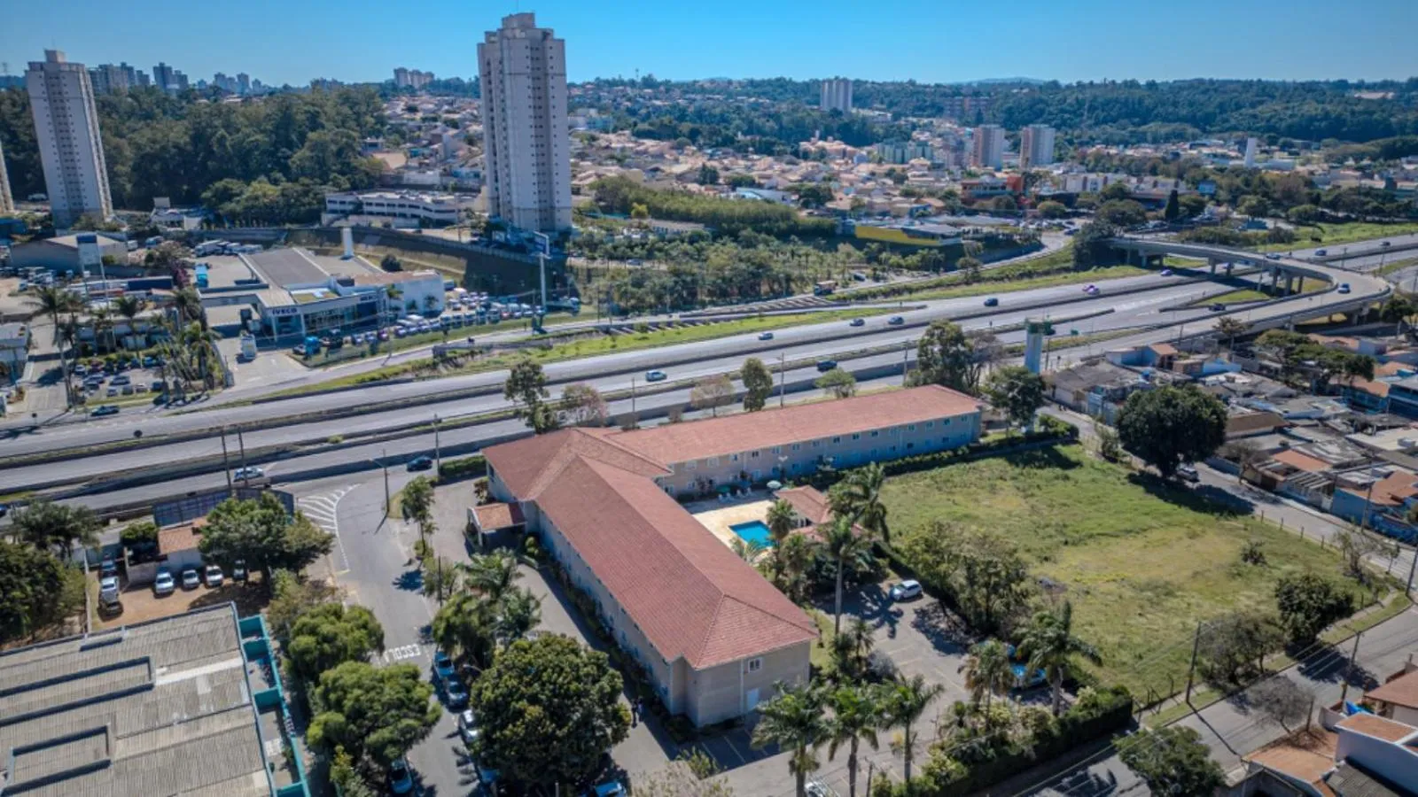 Property building in Nobile Inn Jundiaí