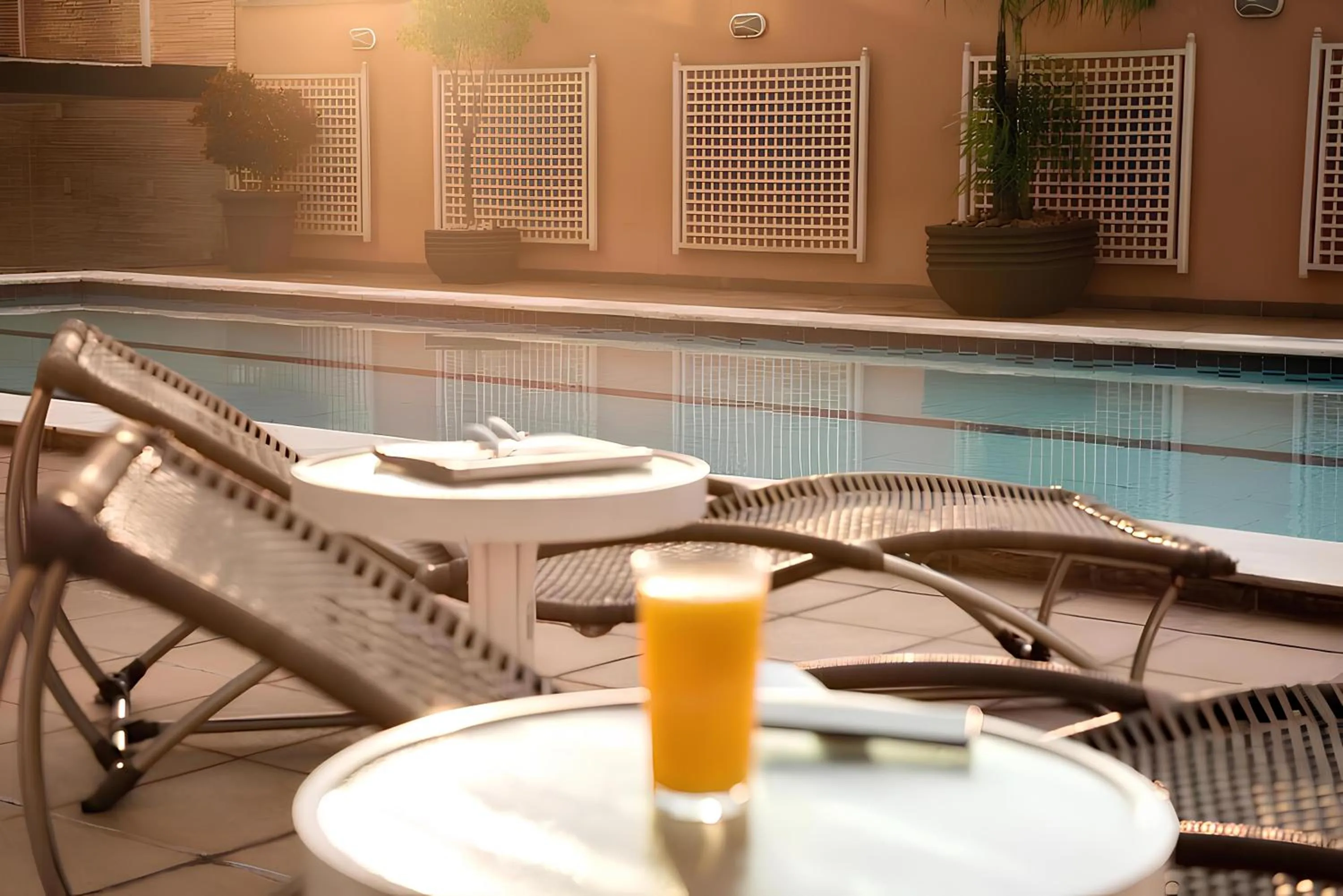 Swimming pool in Intercity Cuiabá
