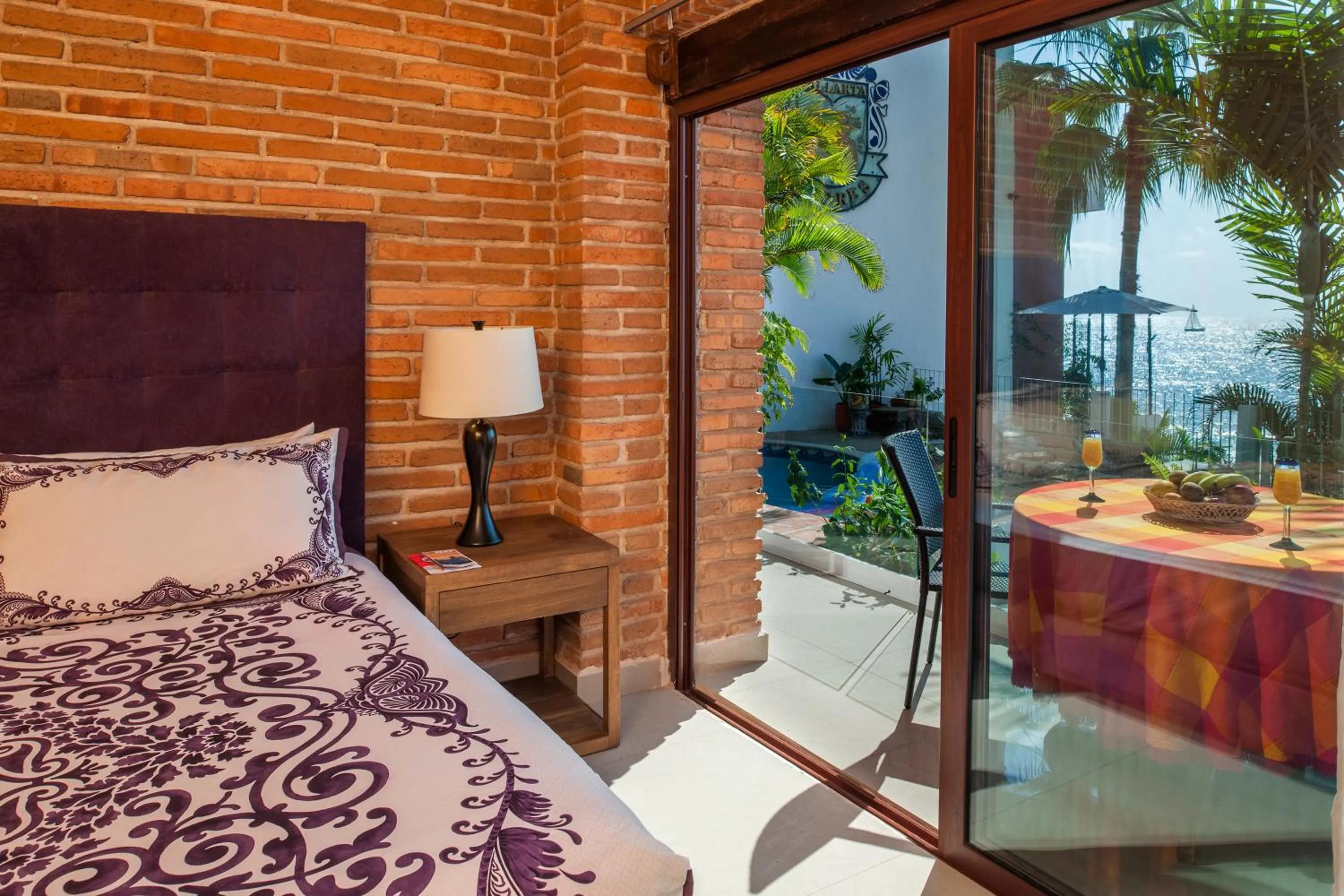 Bedroom, Bed in Vallarta Shores Beach Hotel