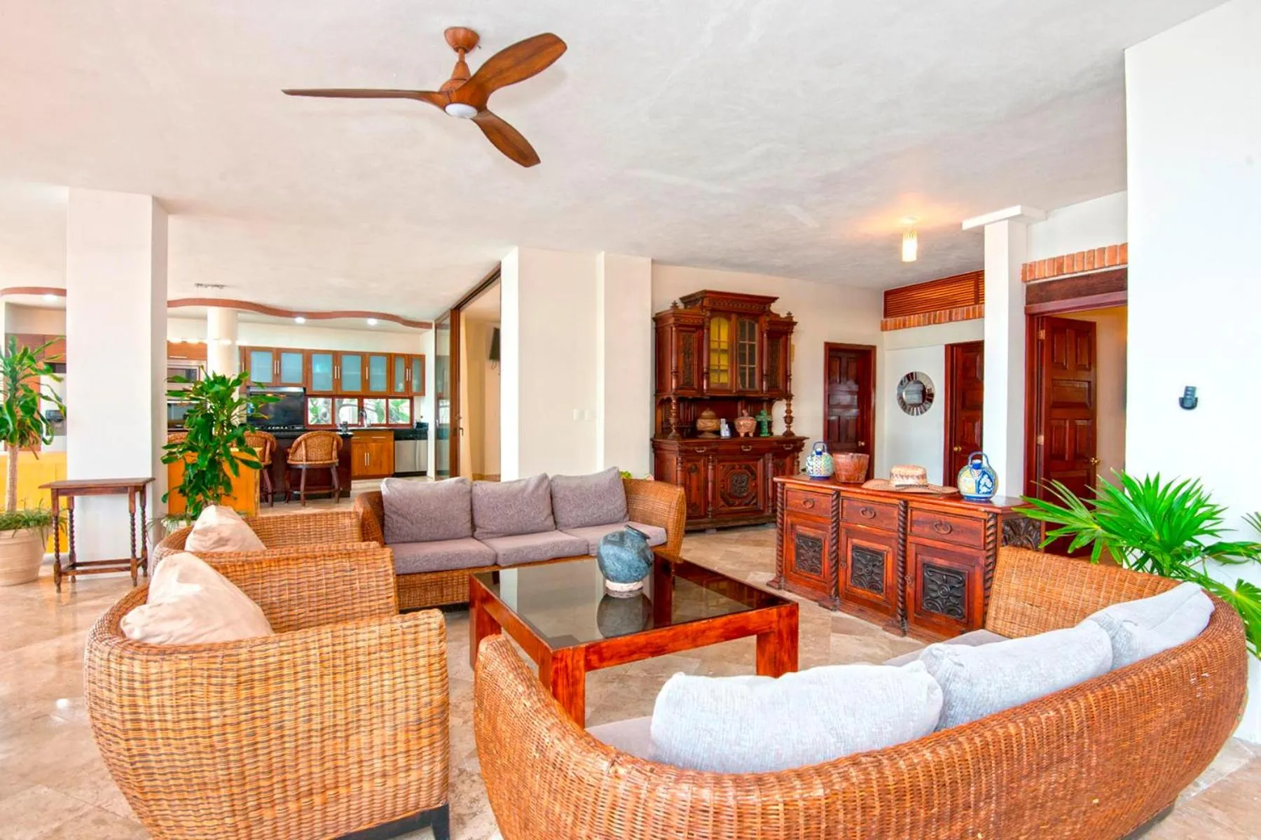 Living room in Vallarta Shores Beach Hotel