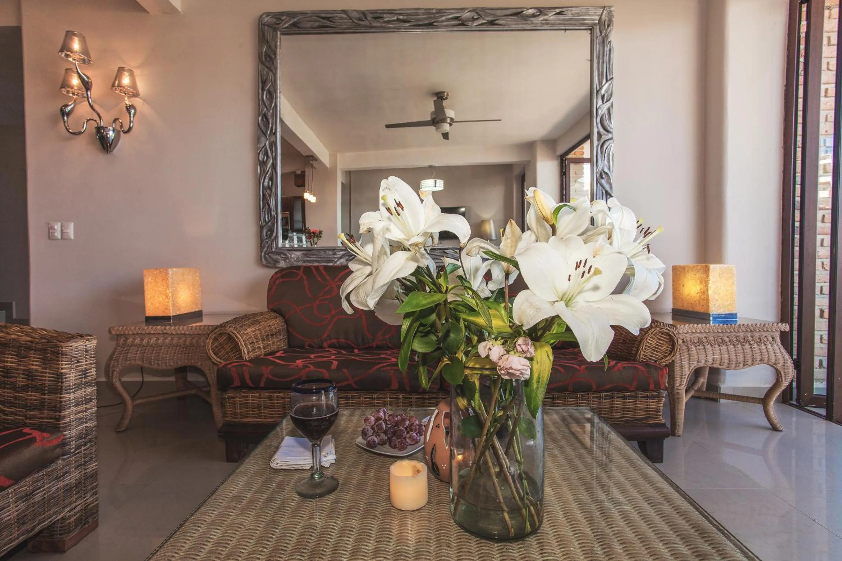 Living room in Vallarta Shores Beach Hotel