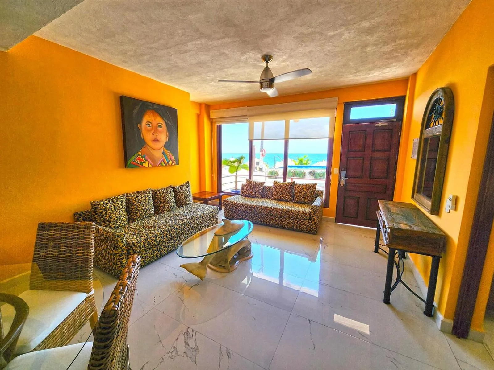 Living room in Vallarta Shores Beach Hotel