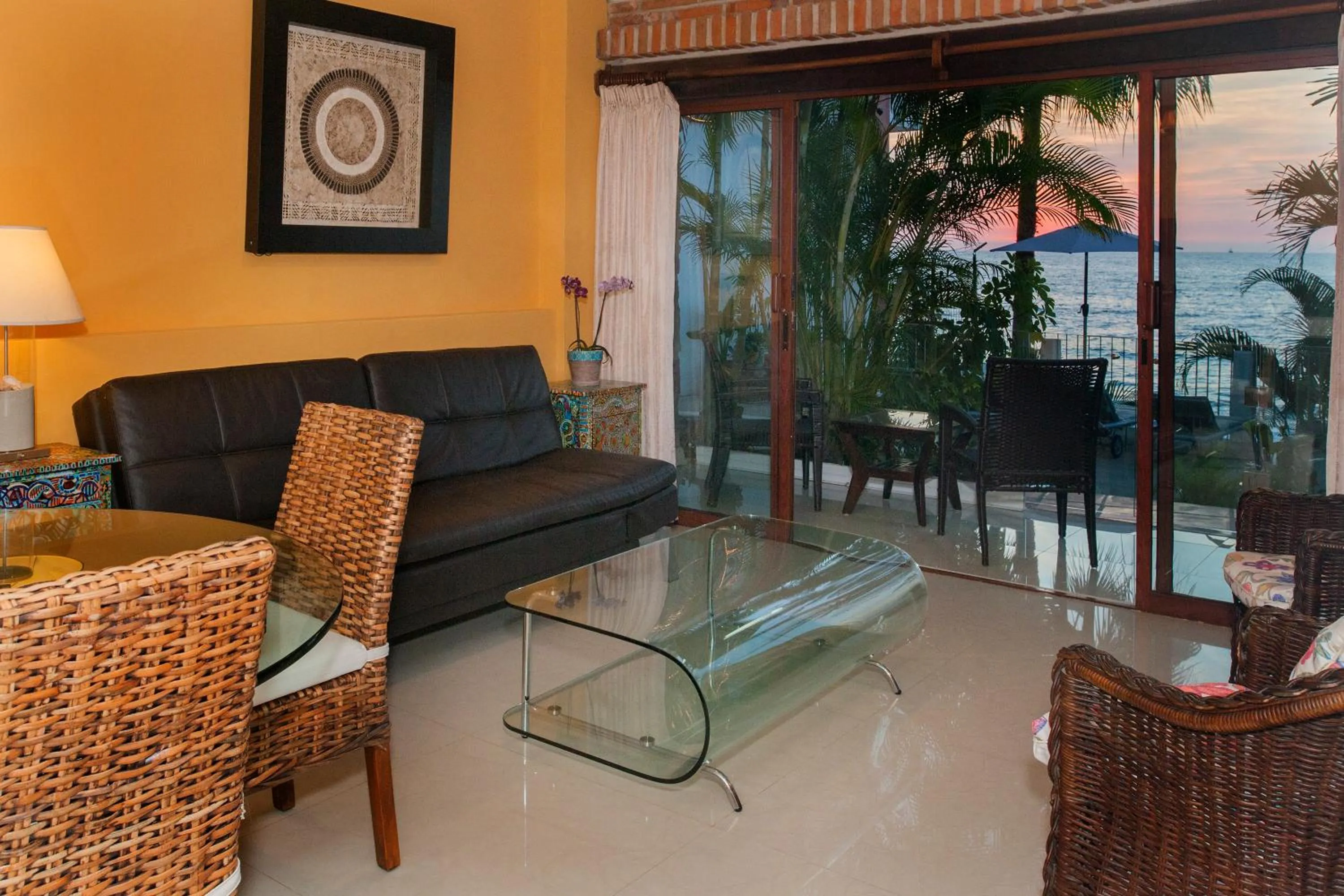 Living room in Vallarta Shores Beach Hotel