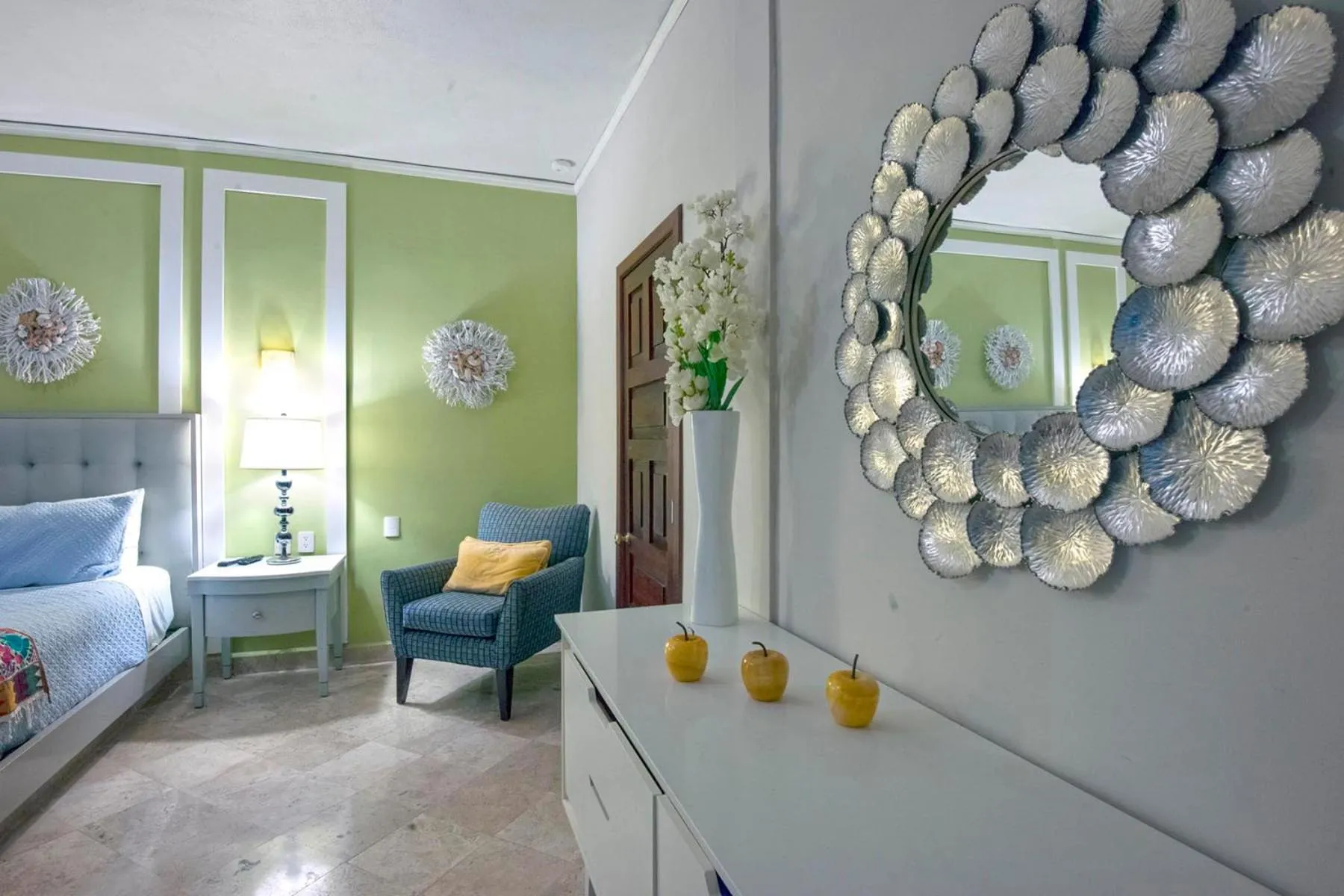 Bedroom in Vallarta Shores Beach Hotel