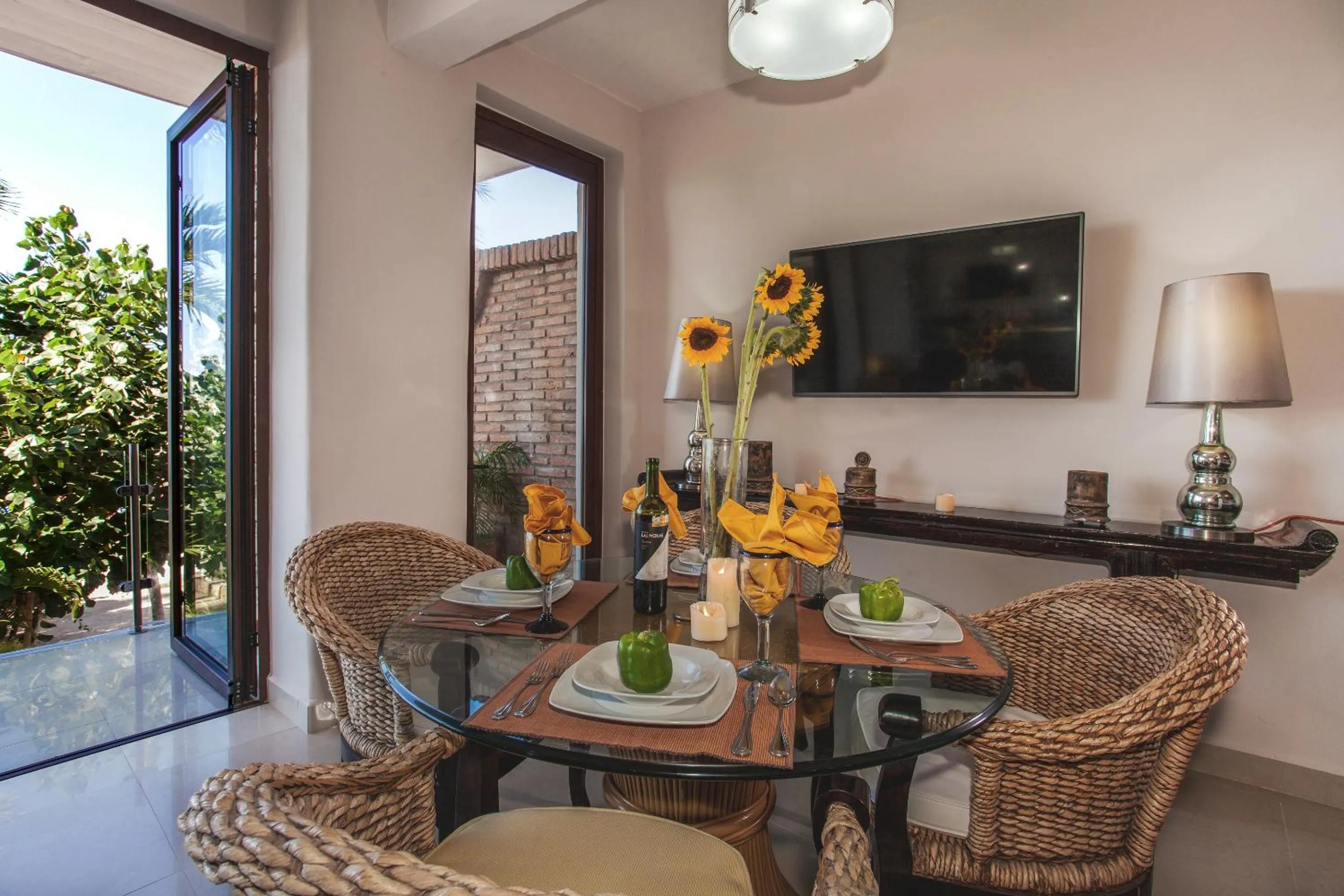 Living room in Vallarta Shores Beach Hotel