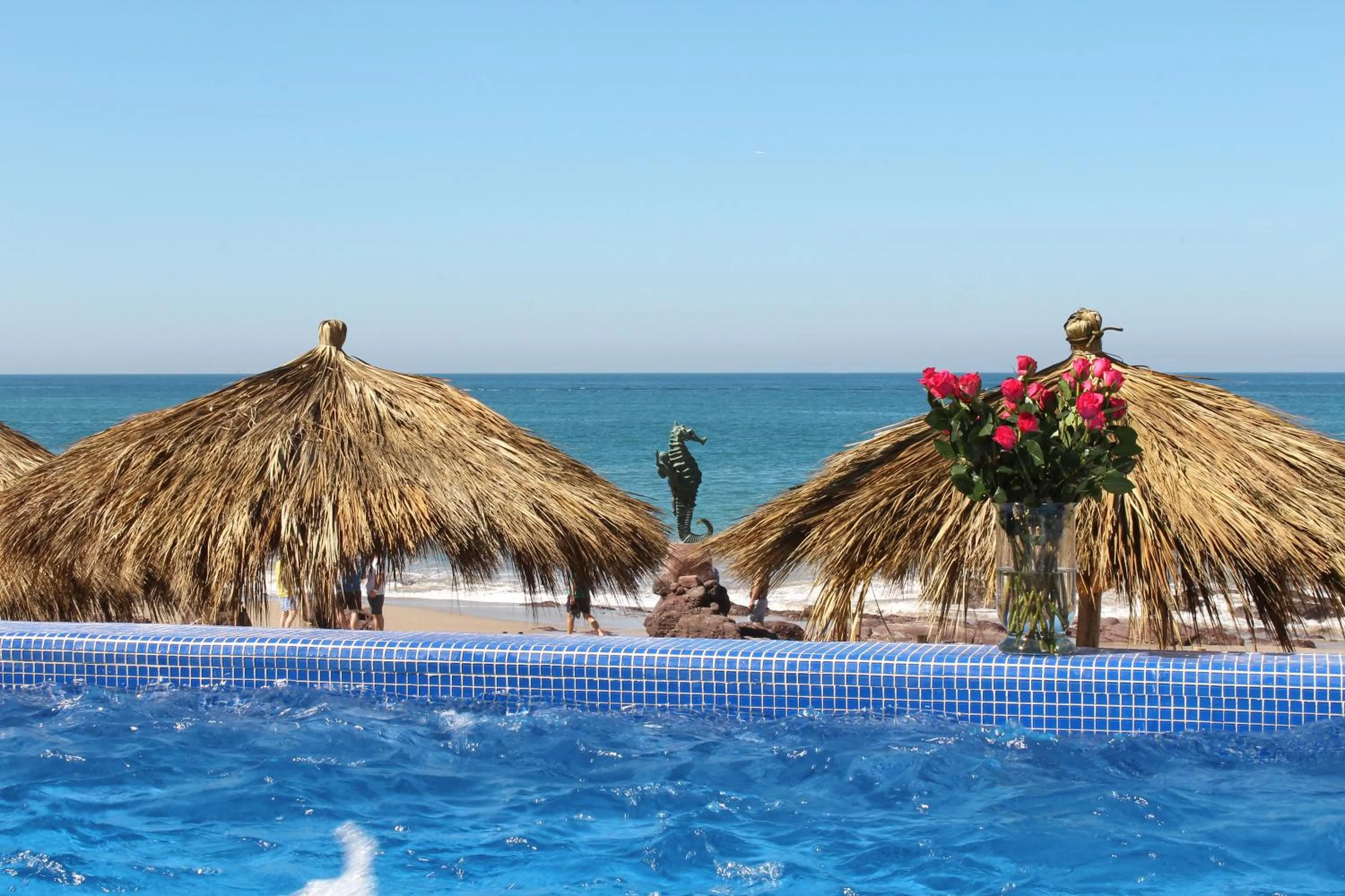 Swimming pool in Vallarta Shores Beach Hotel
