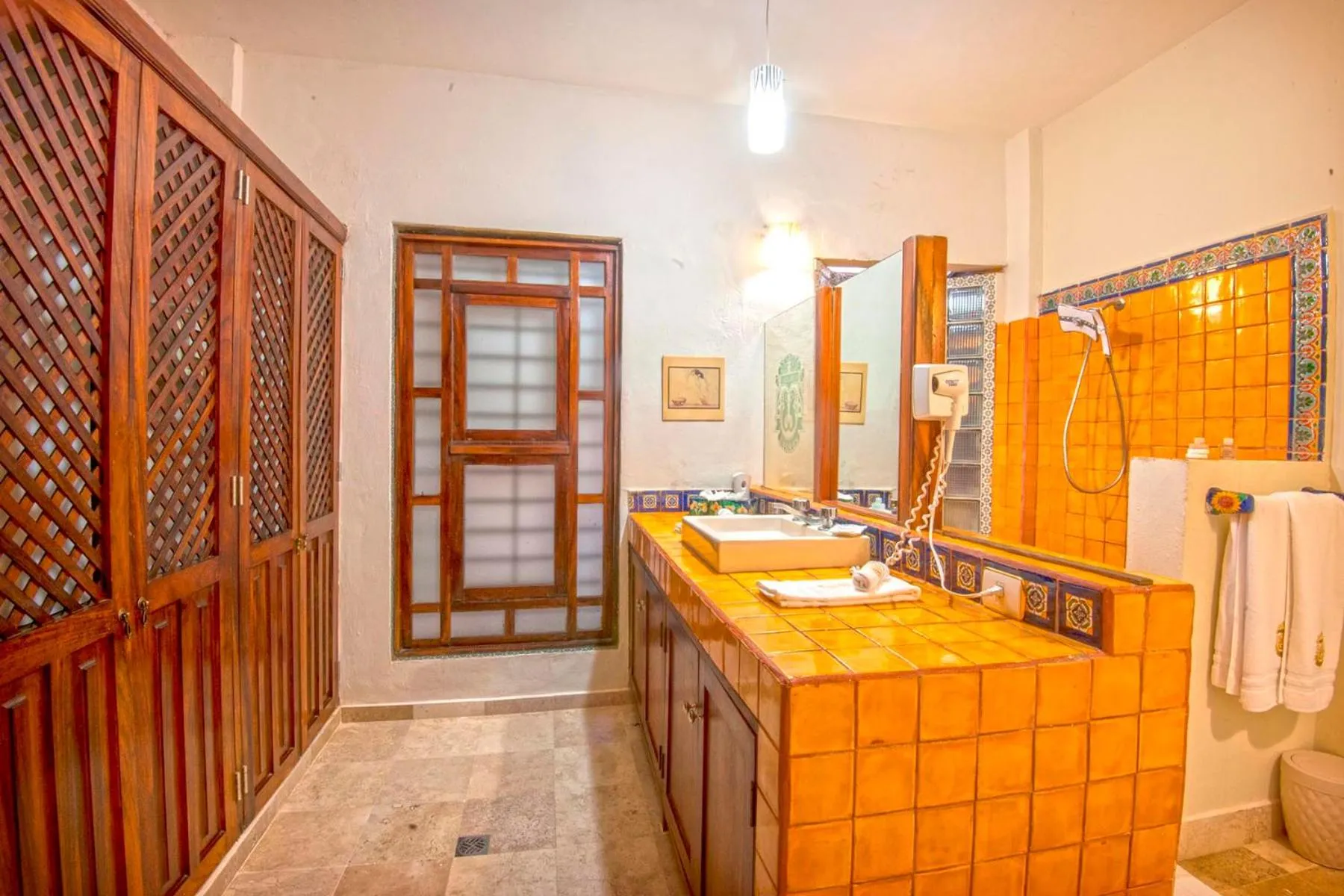 Bathroom in Vallarta Shores Beach Hotel