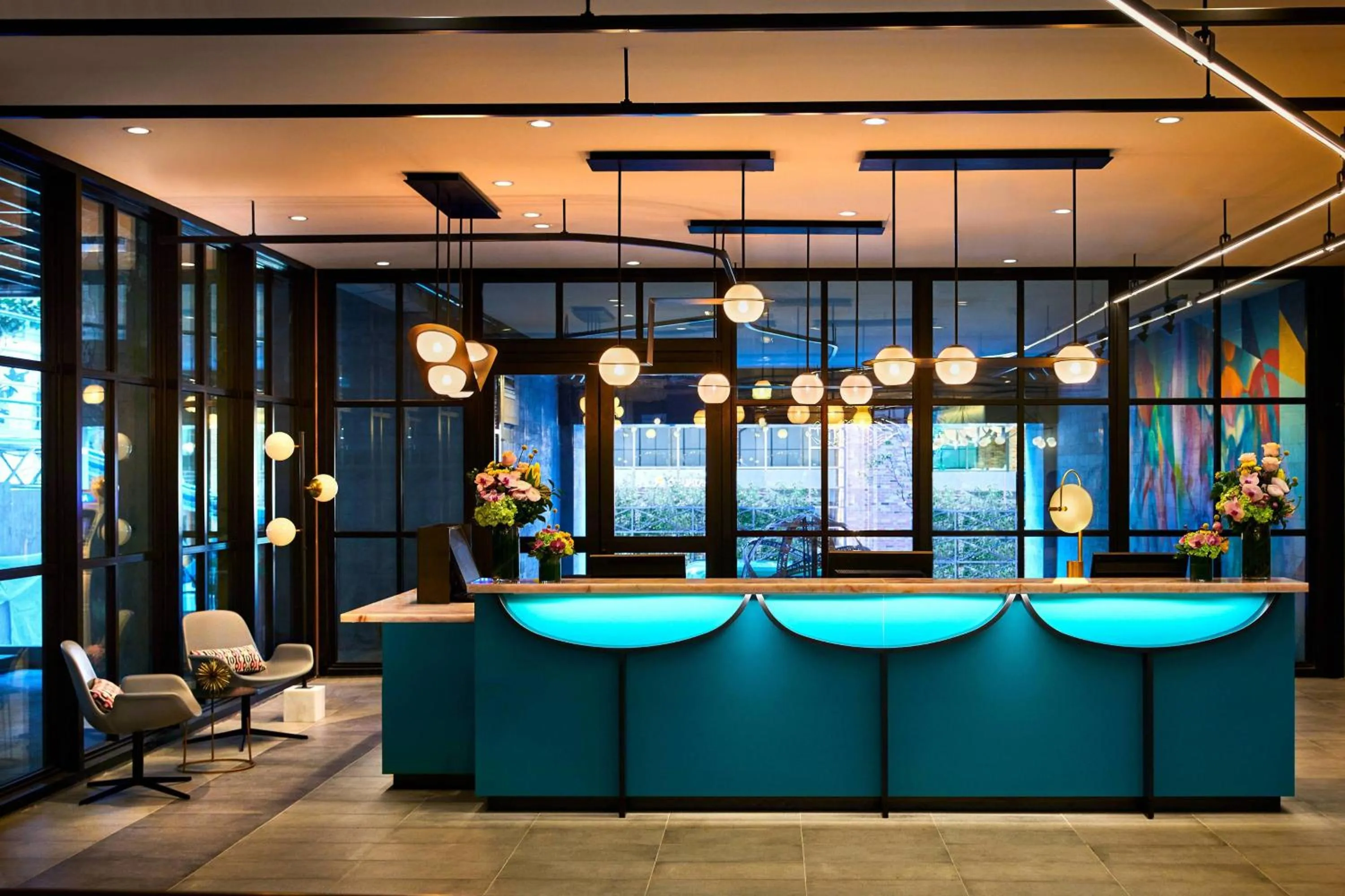 Lobby or reception in The Clancy, Autograph Collection