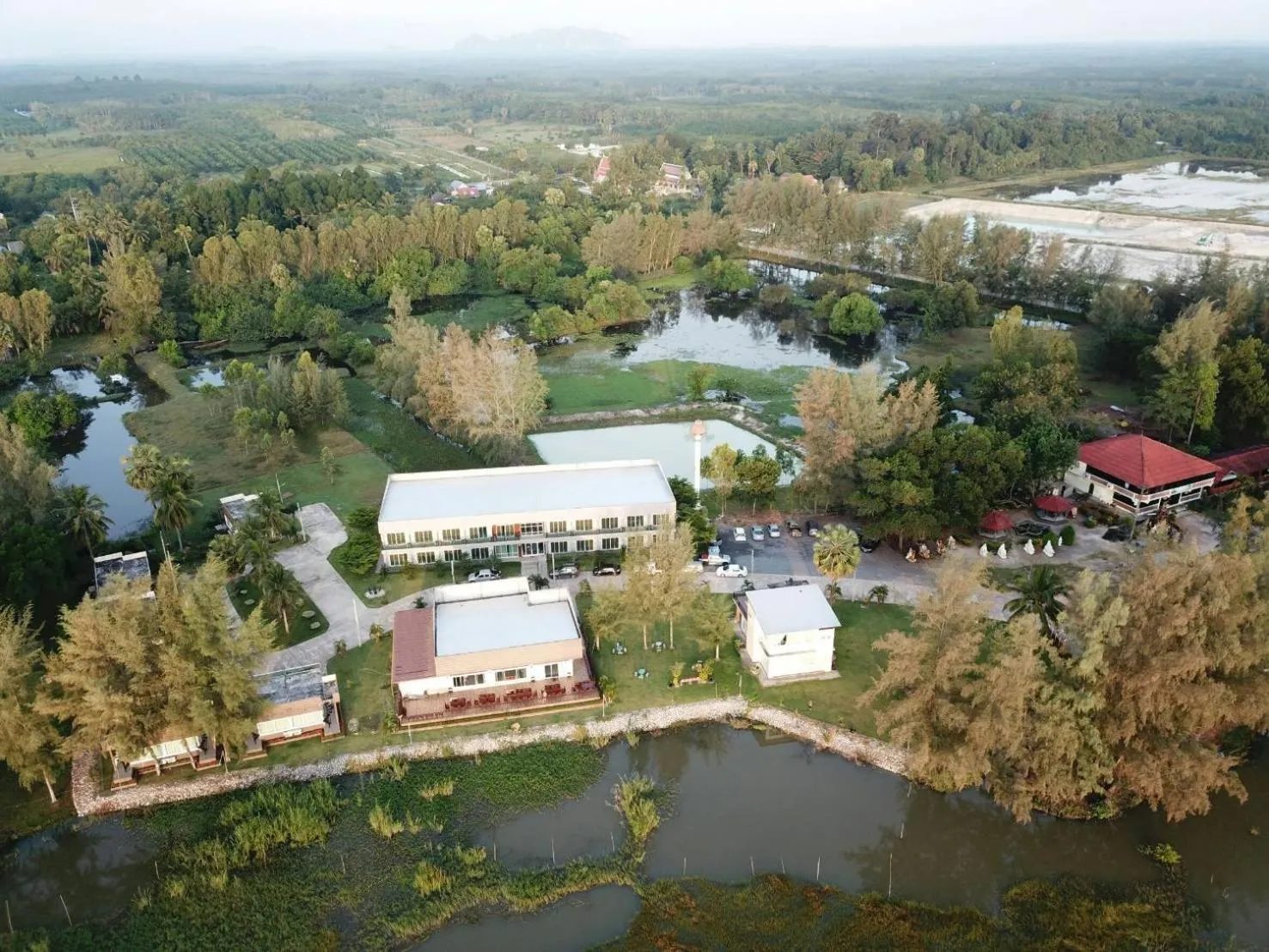 Bird's eye view in Hadthong Resort