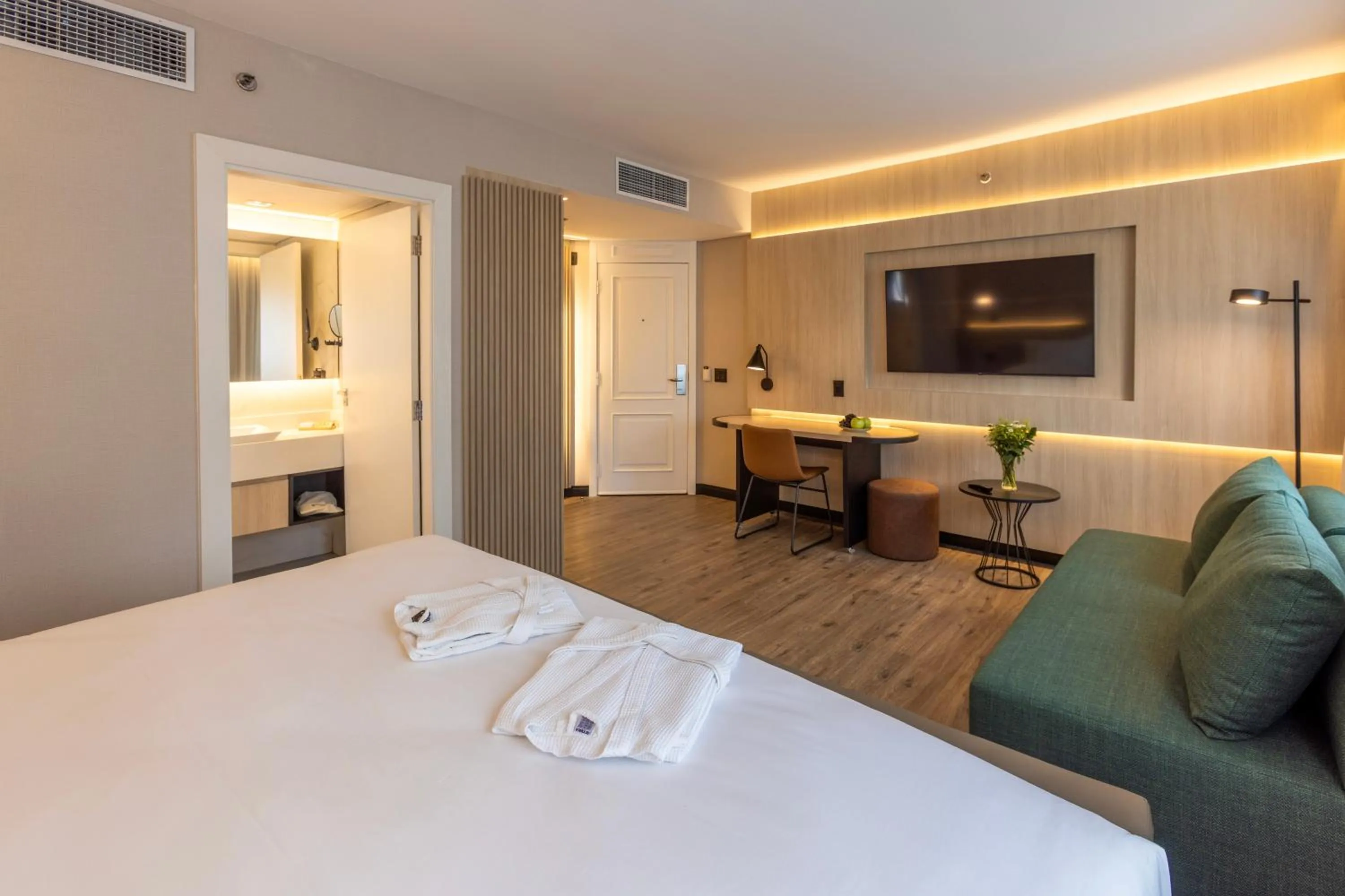 Bed in Intercity Pamplona - The Universe Paulista