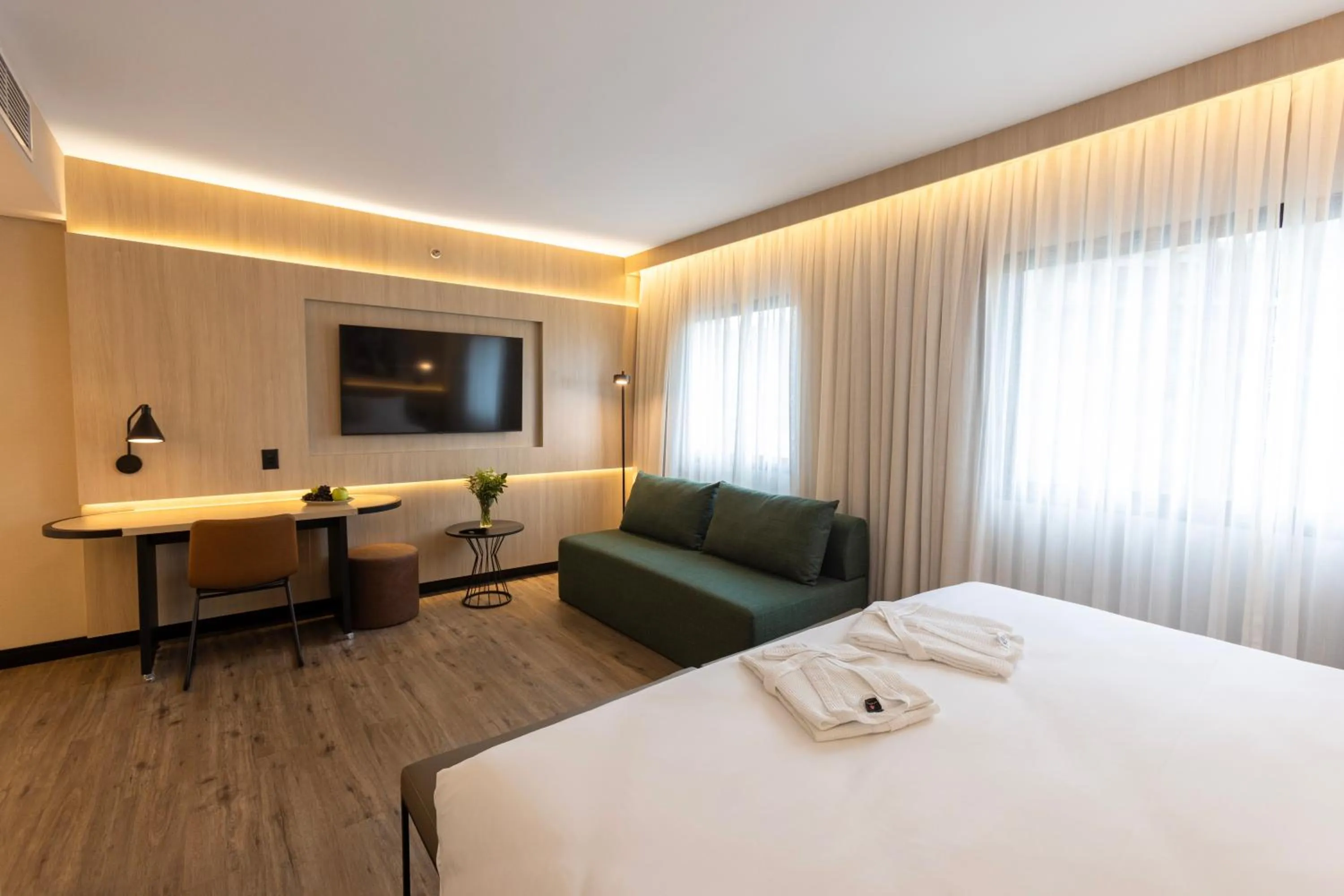 Bed in Intercity Pamplona - The Universe Paulista