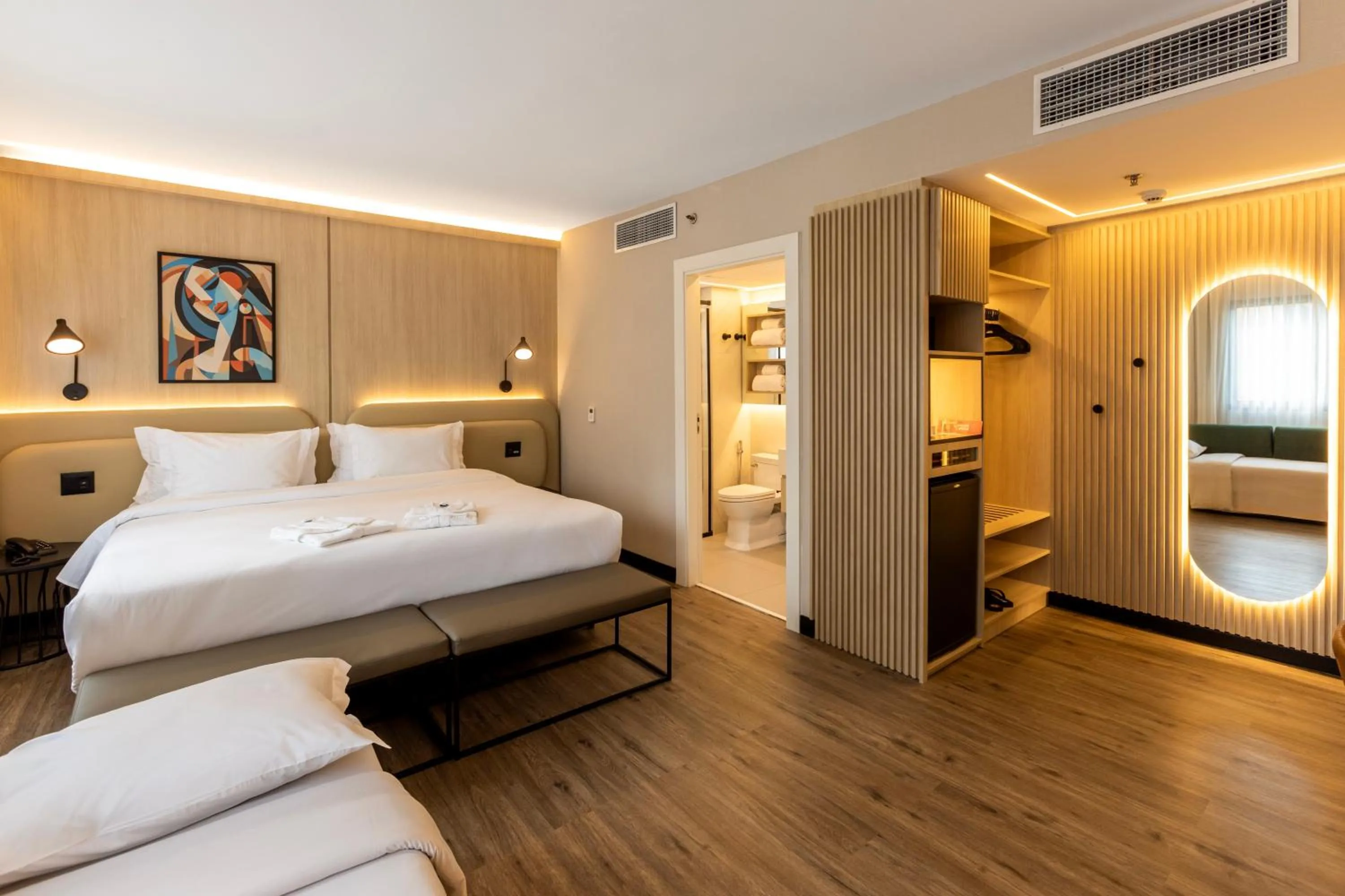 Bed in Intercity Pamplona - The Universe Paulista