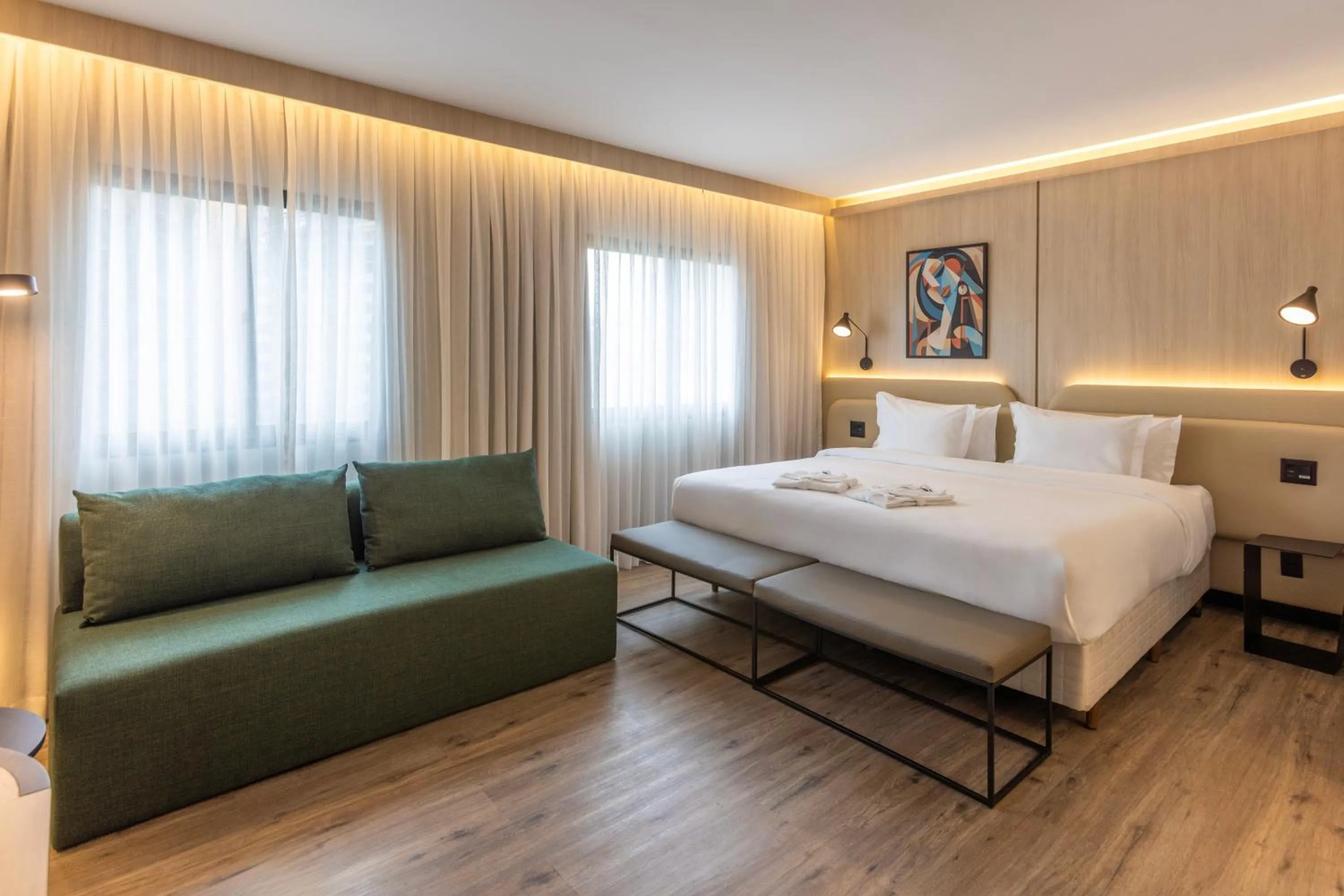 Bed in Intercity Pamplona - The Universe Paulista