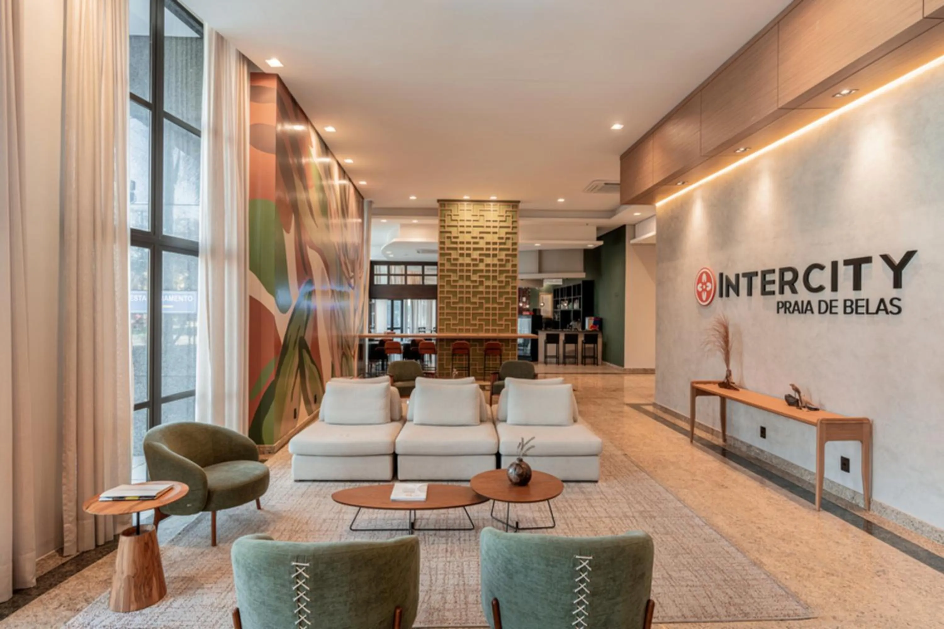 Lobby or reception in Intercity Porto Alegre Praia de Belas