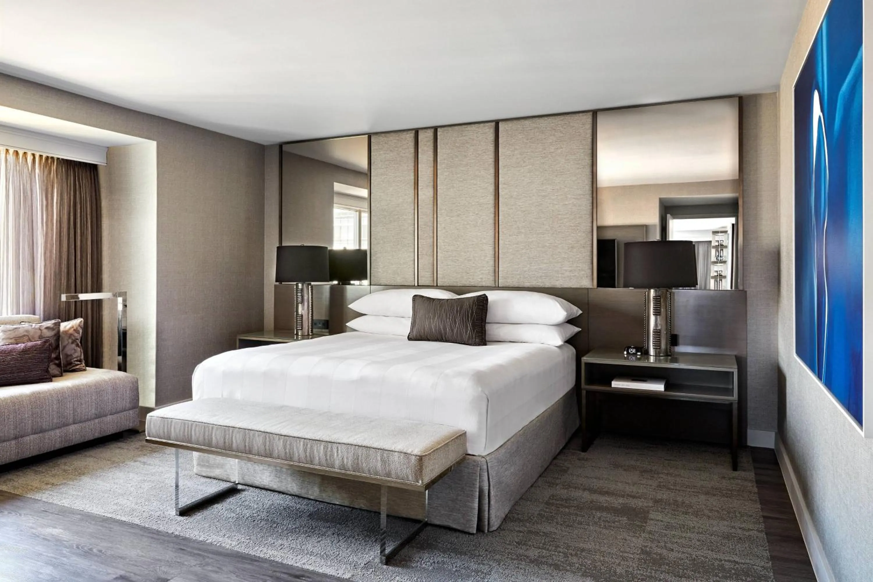 Bedroom, Bed in San Francisco Marriott Marquis Union Square