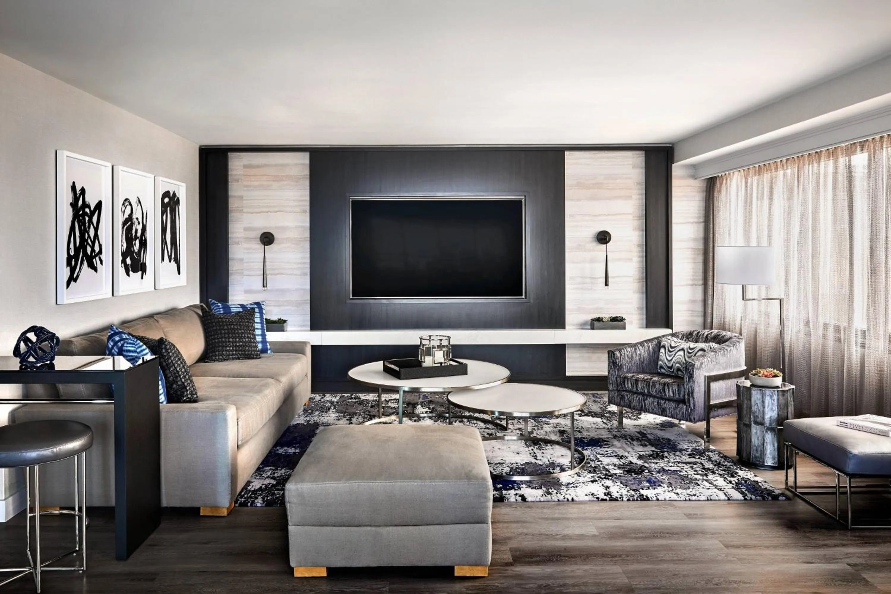 Living room in San Francisco Marriott Marquis Union Square