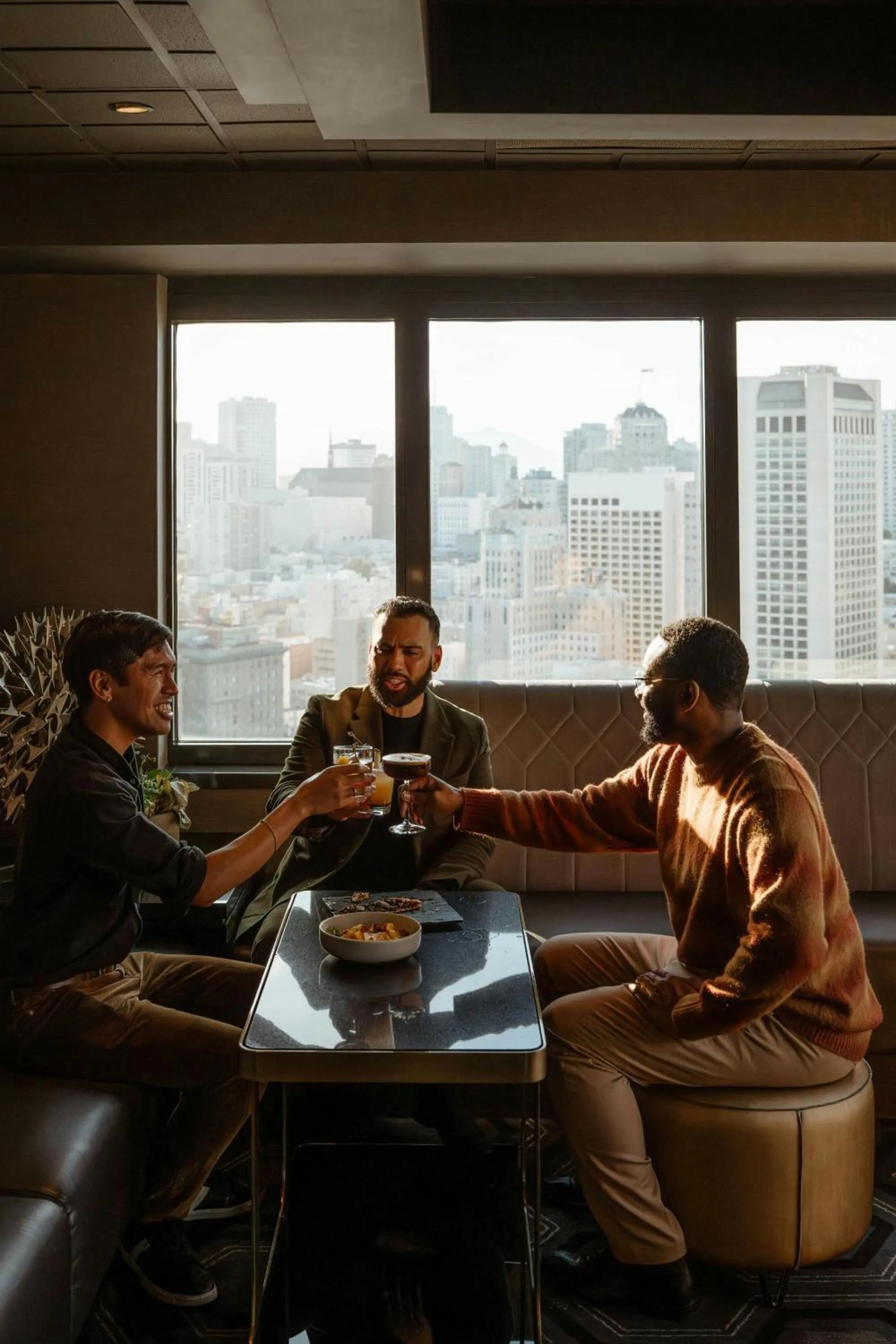Lounge or bar in San Francisco Marriott Marquis Union Square
