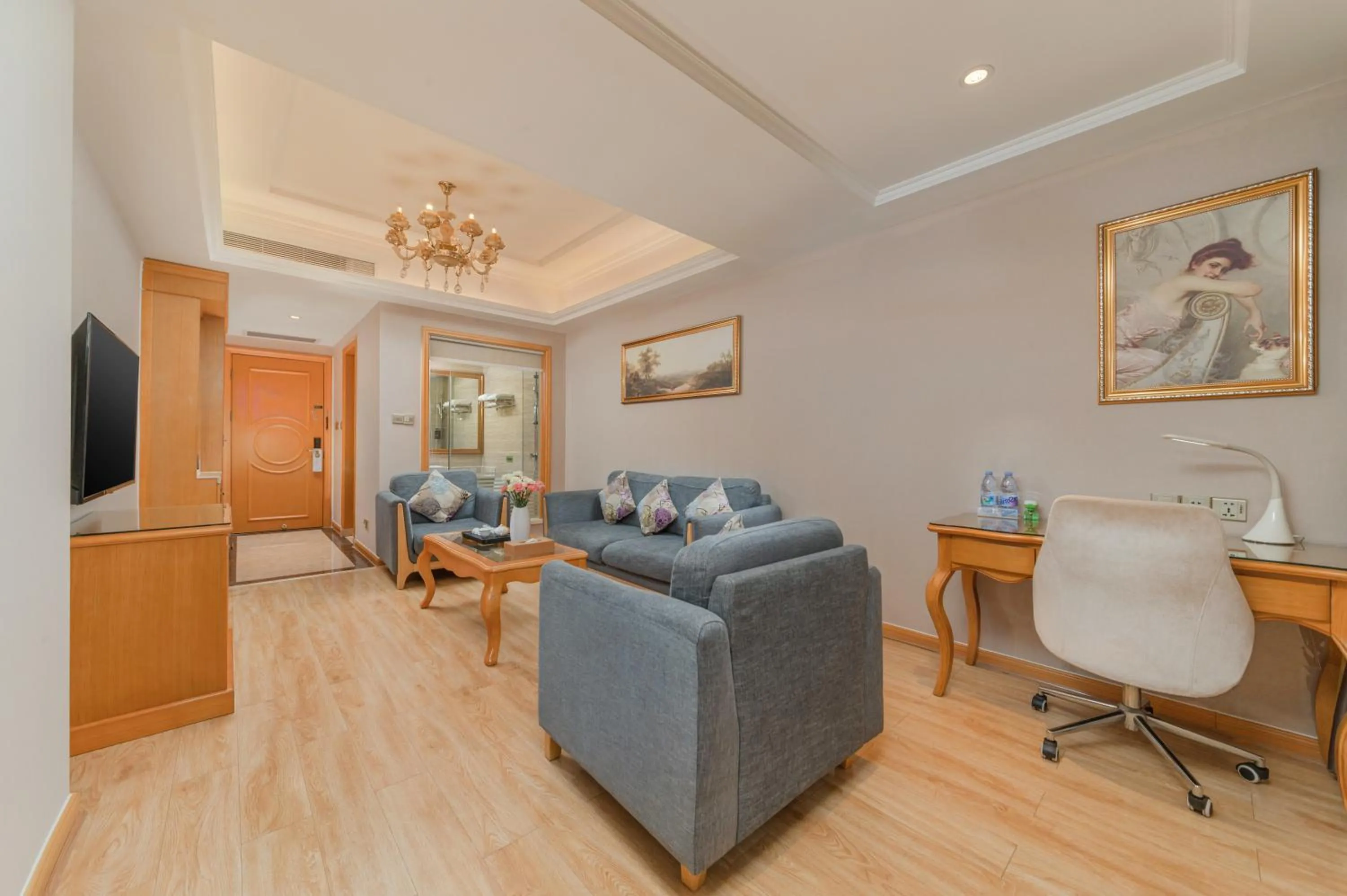 Living room in Vienna Hotel Shenzhen Fuyong Subway Station