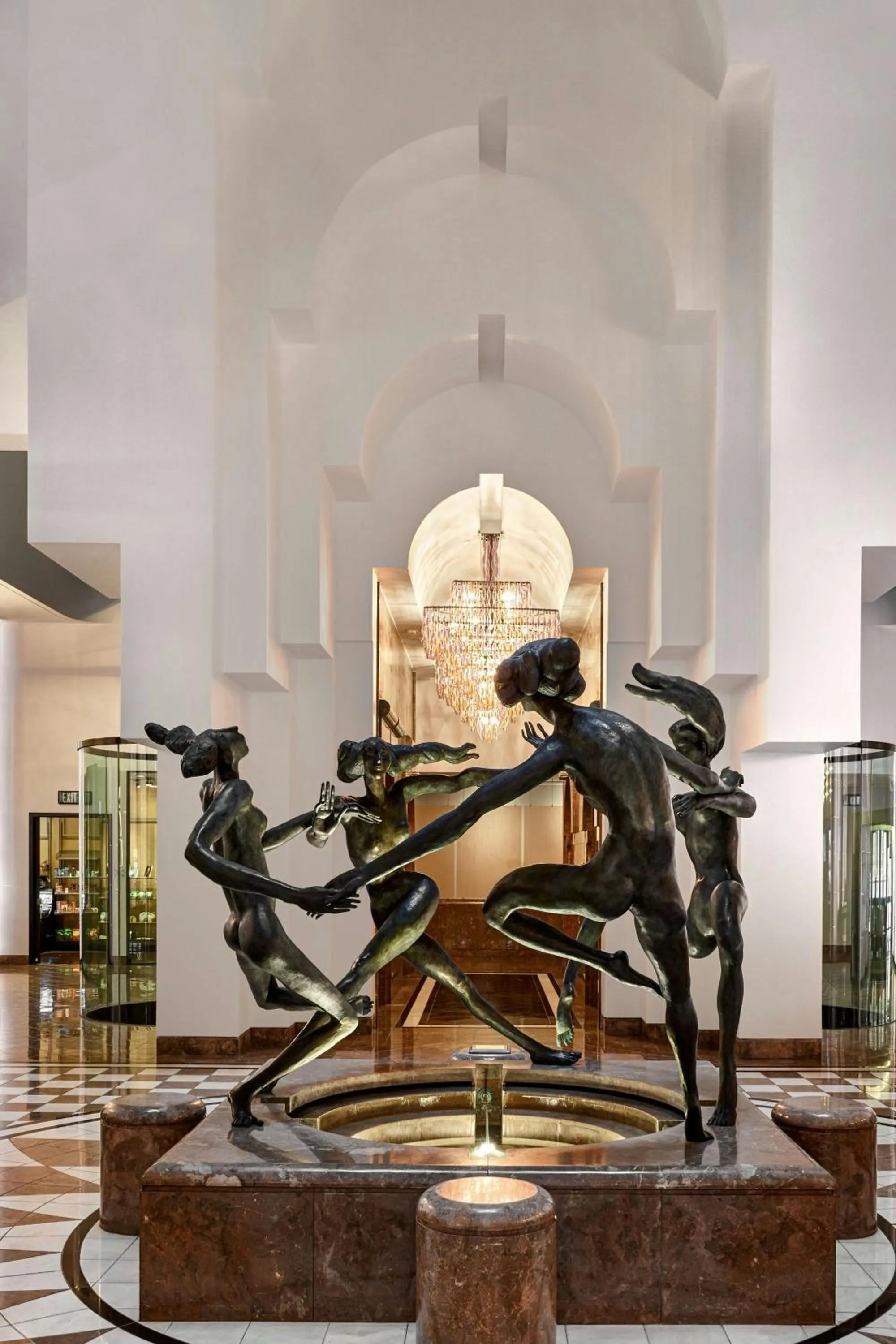 Lobby or reception in JW Marriott San Francisco Union Square